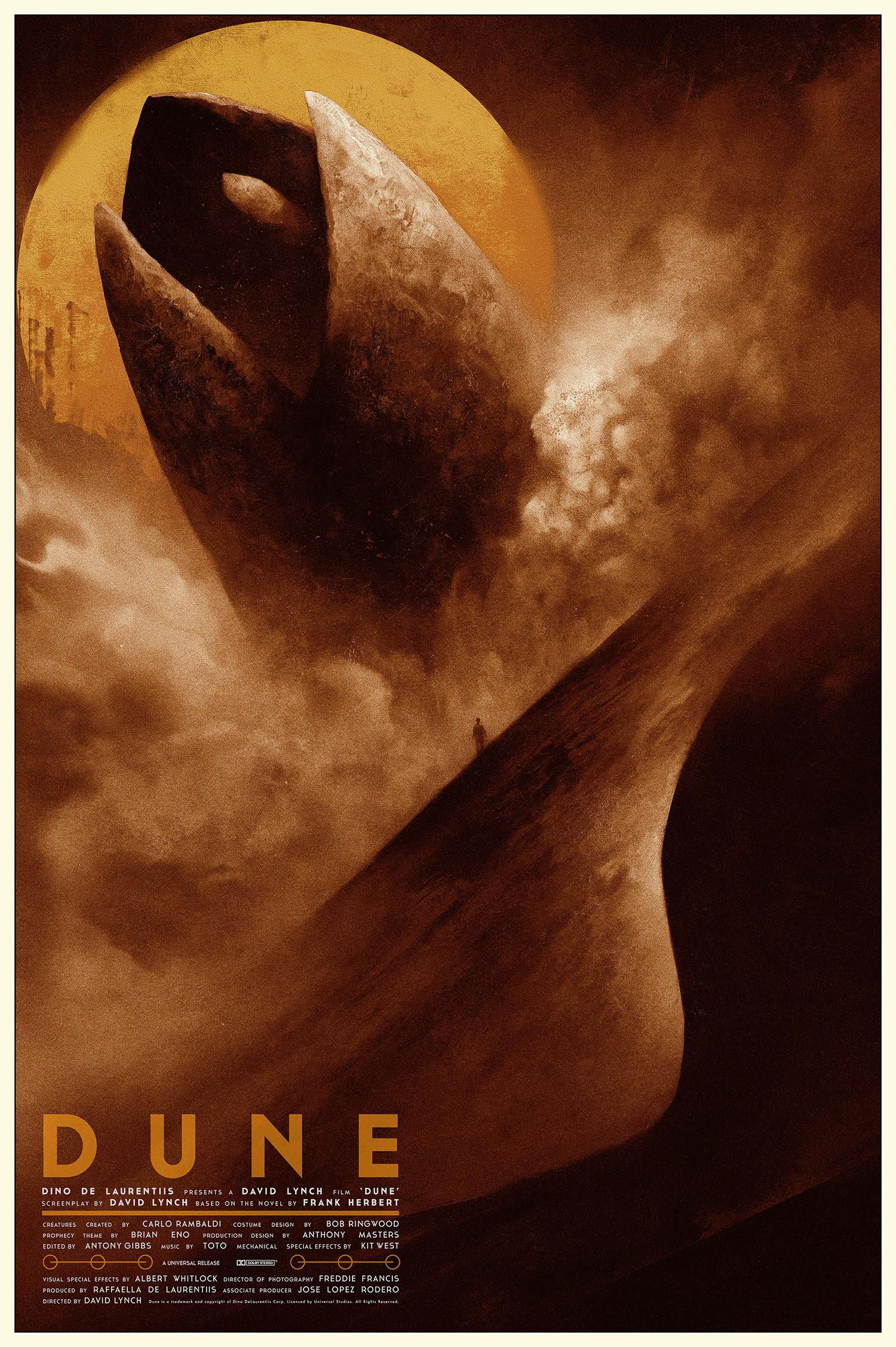 Wallpaper #3YJFQJMB0GiFKesMK8Bn155 Poster Art for Lynchs Dune Art by Karl Fitzgerald Rdune