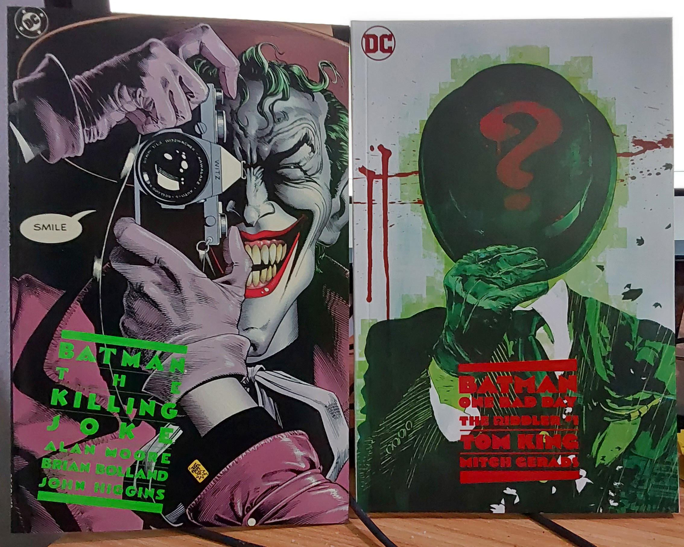 Wallpaper #pywtSpMB0E1QgA7wOvWE204 The New Riddler One Bad Day Looks Great Next to My First Printing of