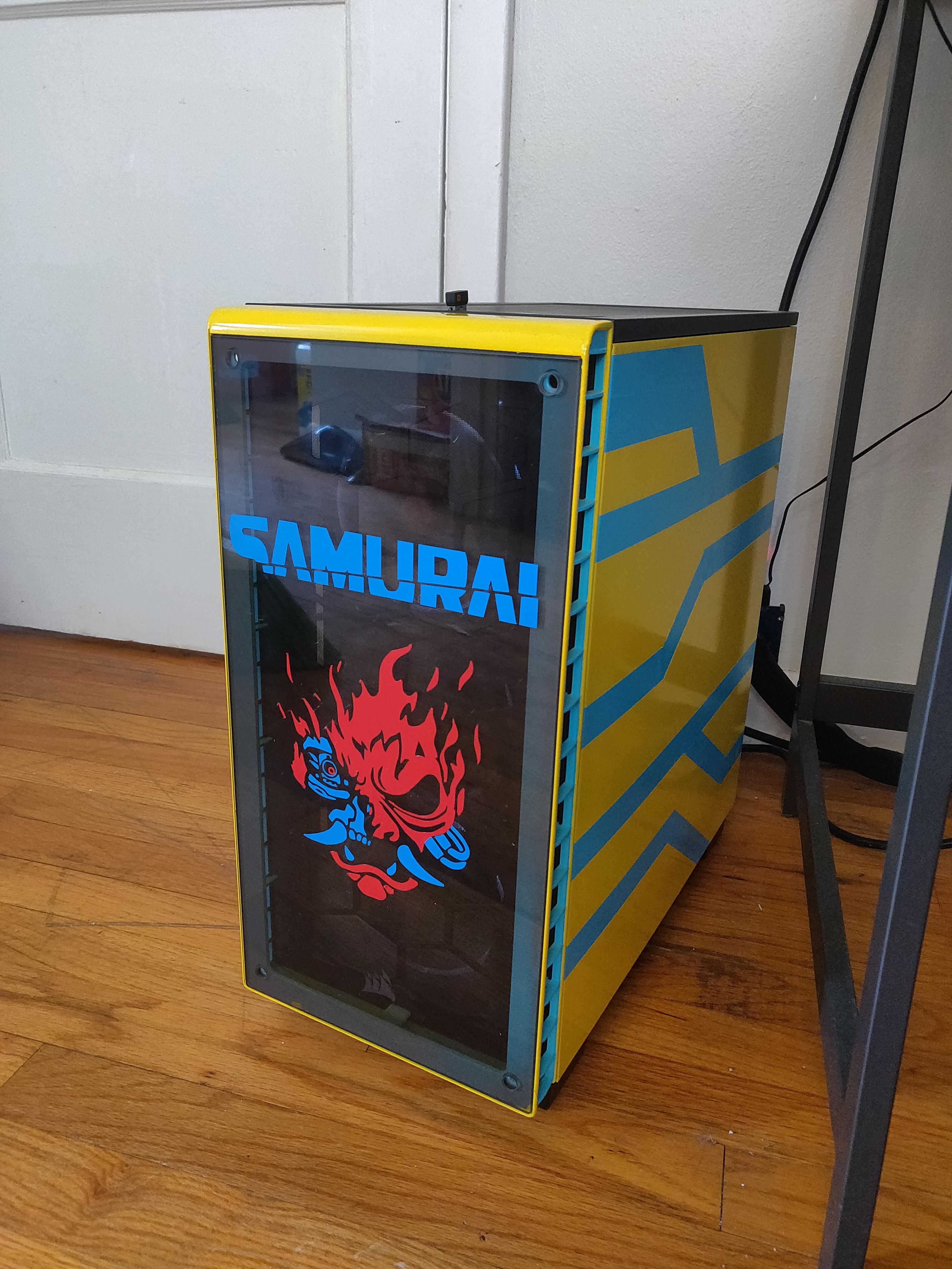 Wallpaper #OBlXAo8BtGB6xQ78sEpo8 My Cyberpunk 2077 Themed Gaming PC Case Mod Let Me Know What You Think