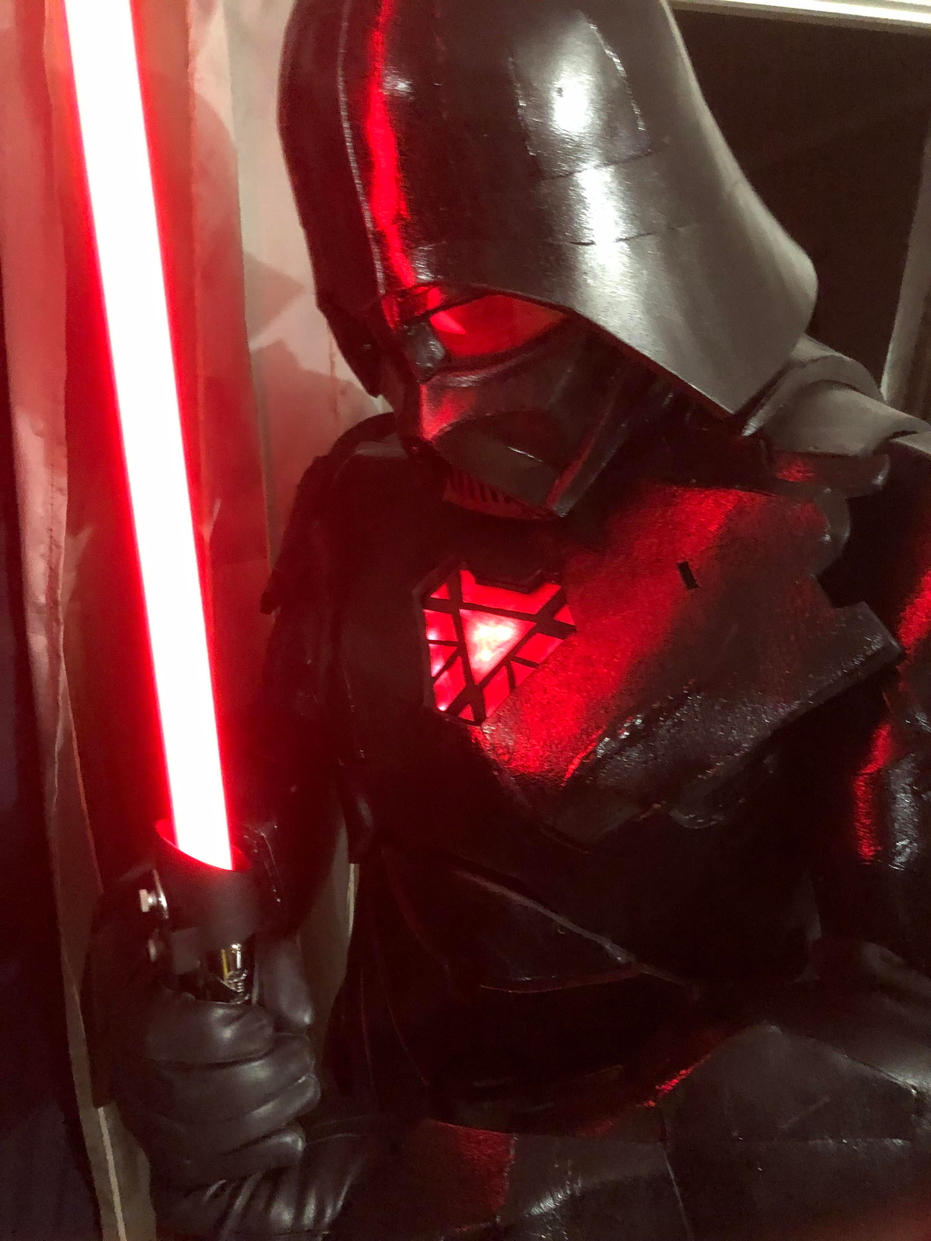 Wallpaper #J2cfA5MBSpphPi3-BbLr107 Self Iron Vader in Dark Light Ready for May 4th and Sask Expo Regina
