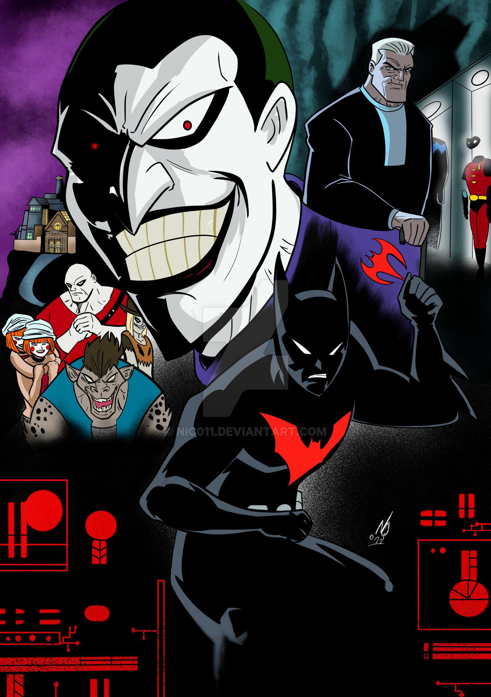 Wallpaper #JUXDnI4B7YBJg1BVFKKt22 Artwork Batman Beyond by Nic011 Rdccomics