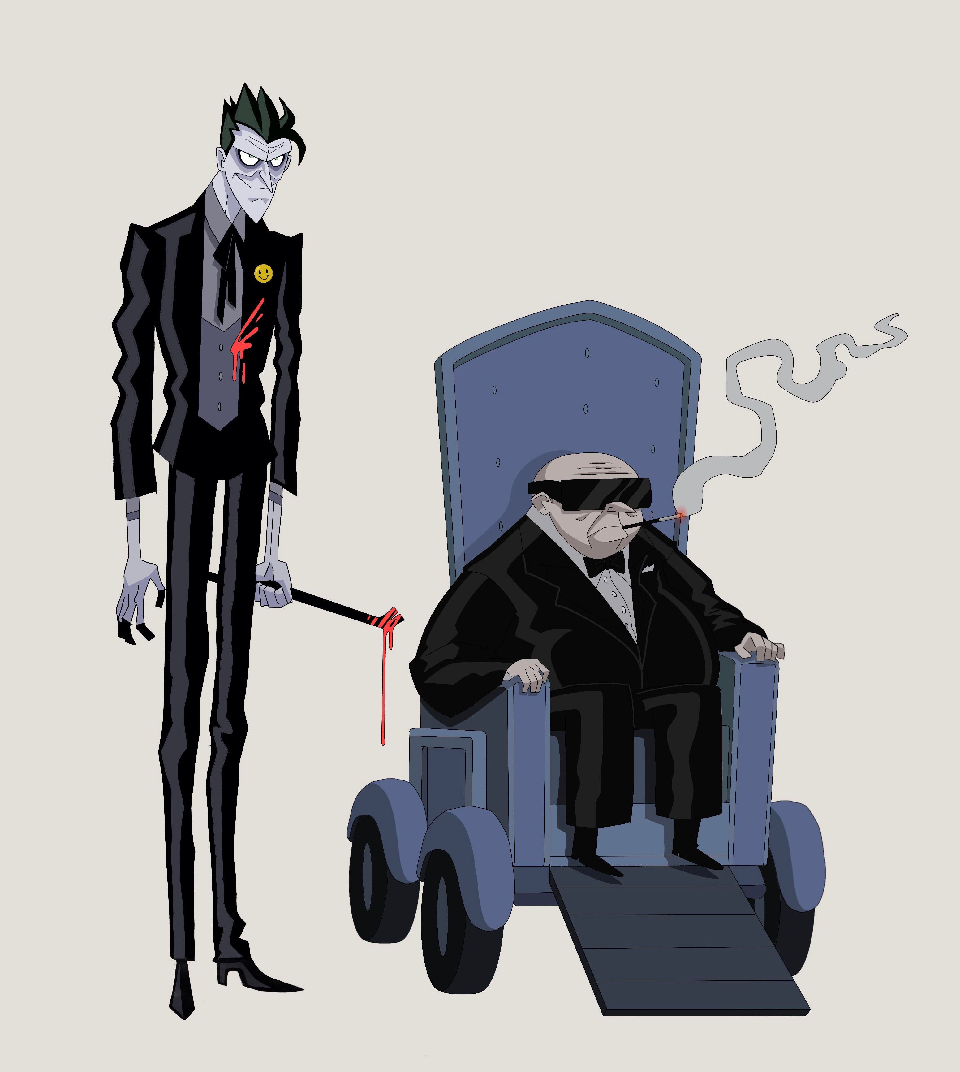 Wallpaper #_BnELo8BtGB6xQ78SpW-33 Fan Art Whipped Up a Quick Joker and Penguin Today Rdccomics
