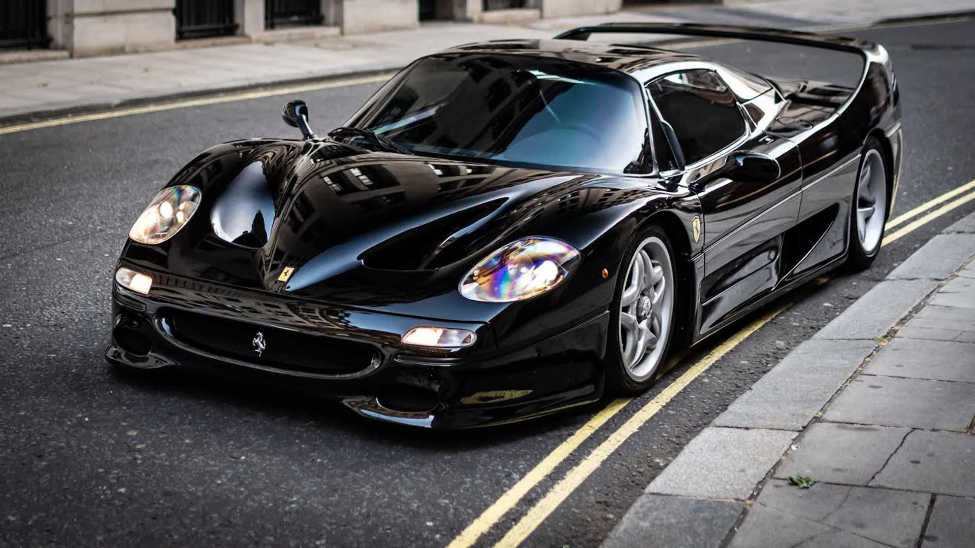 Wallpaper #i321844Bnwiau_P6WQ1P12 Black Ferrari F50 is a Masterpiece 1920 1080 Rcarporn