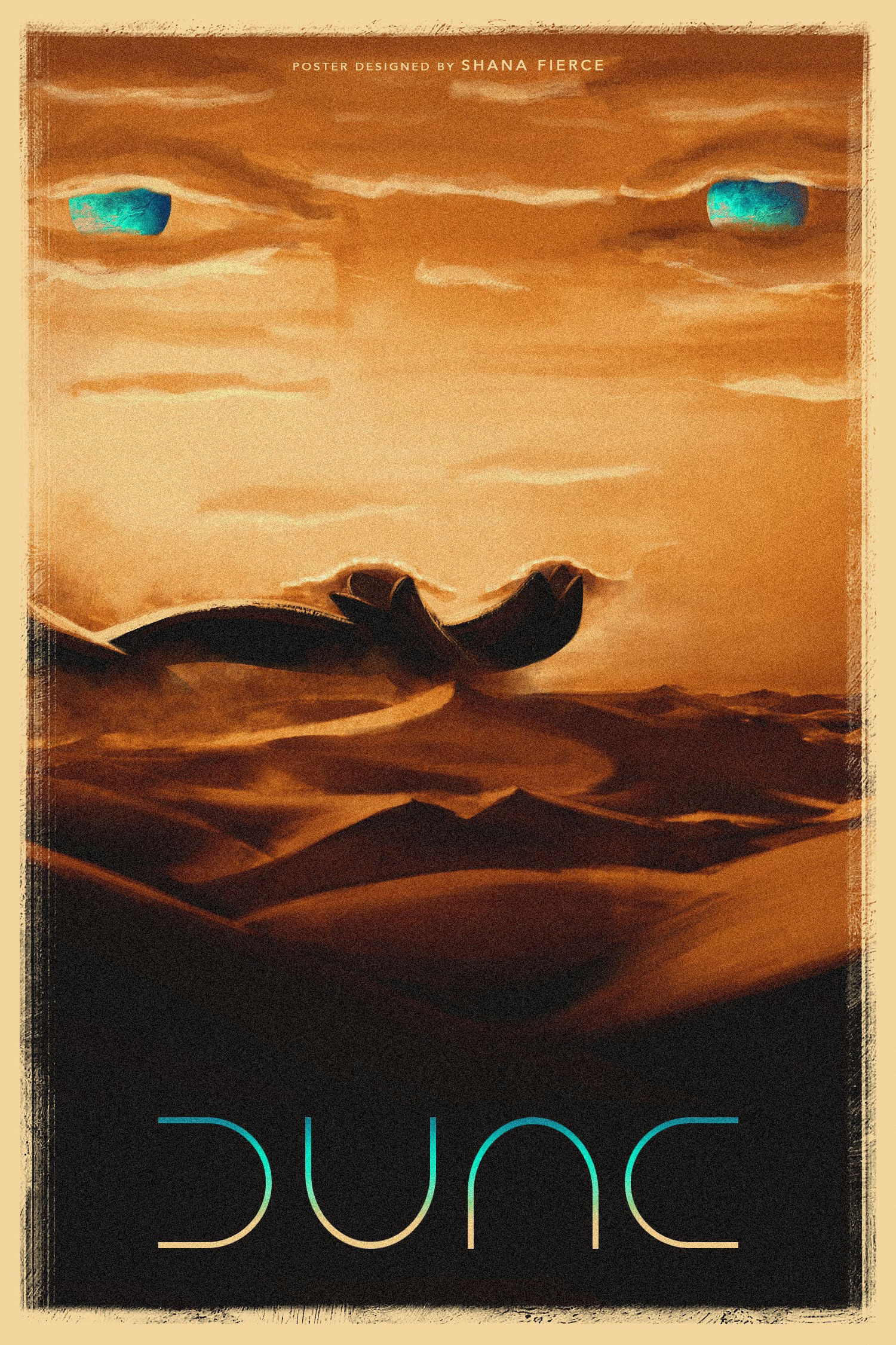 Wallpaper #3YJFQJMB0GiFKesMK8Bn171 Dune Poster Concept by Shana Fierce Ig at Shanafierce Rdune