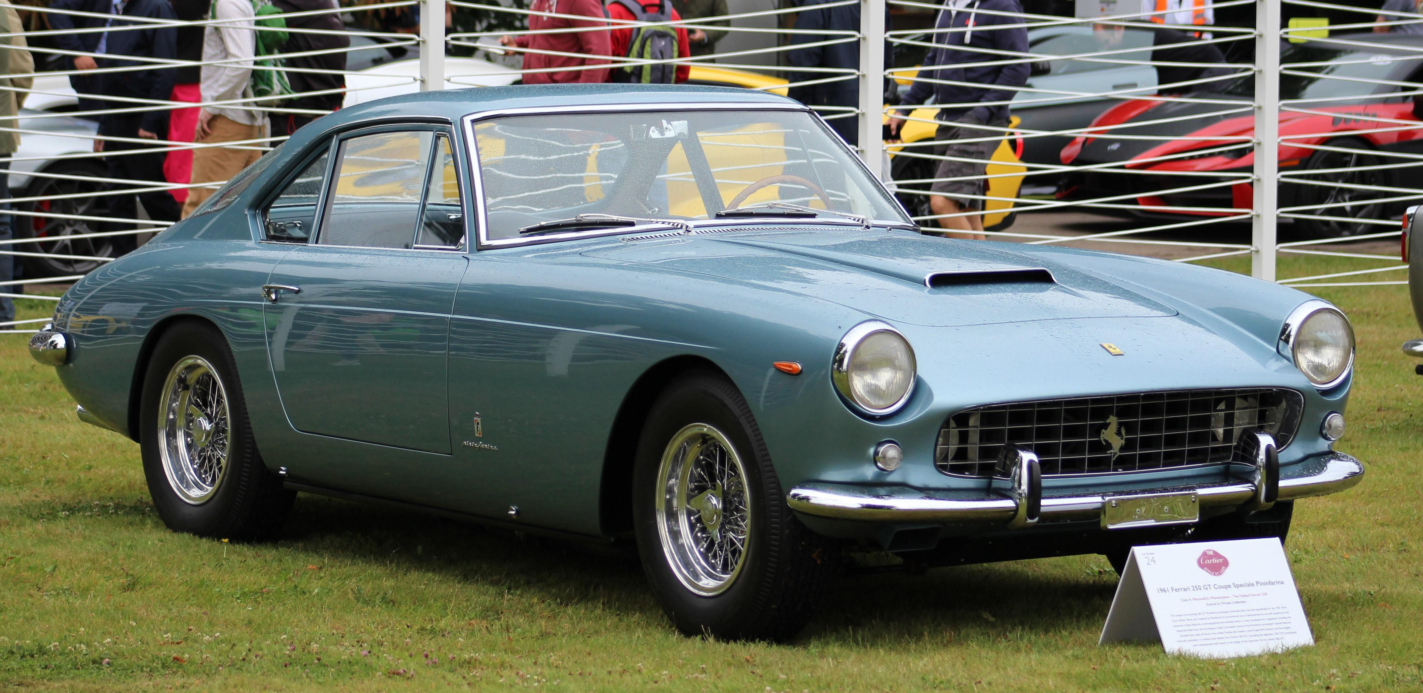 Wallpaper #52a95 1956 Ferrari 250 GT Coupe Speciale by Pinin Farina Amelia Island 2012
