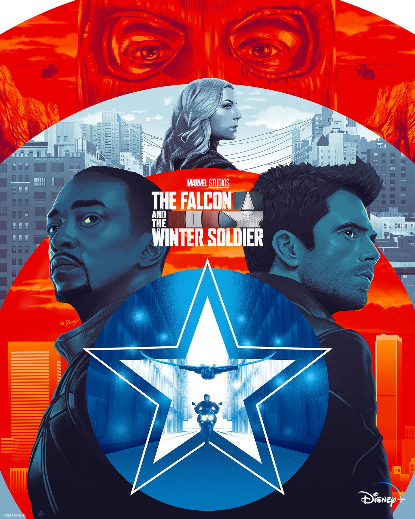 Wallpaper #VDHlNZMB5zzyi_yYsFiQ95 The Falcon and the Winter Soldier Poster by Doaly Rmarvel