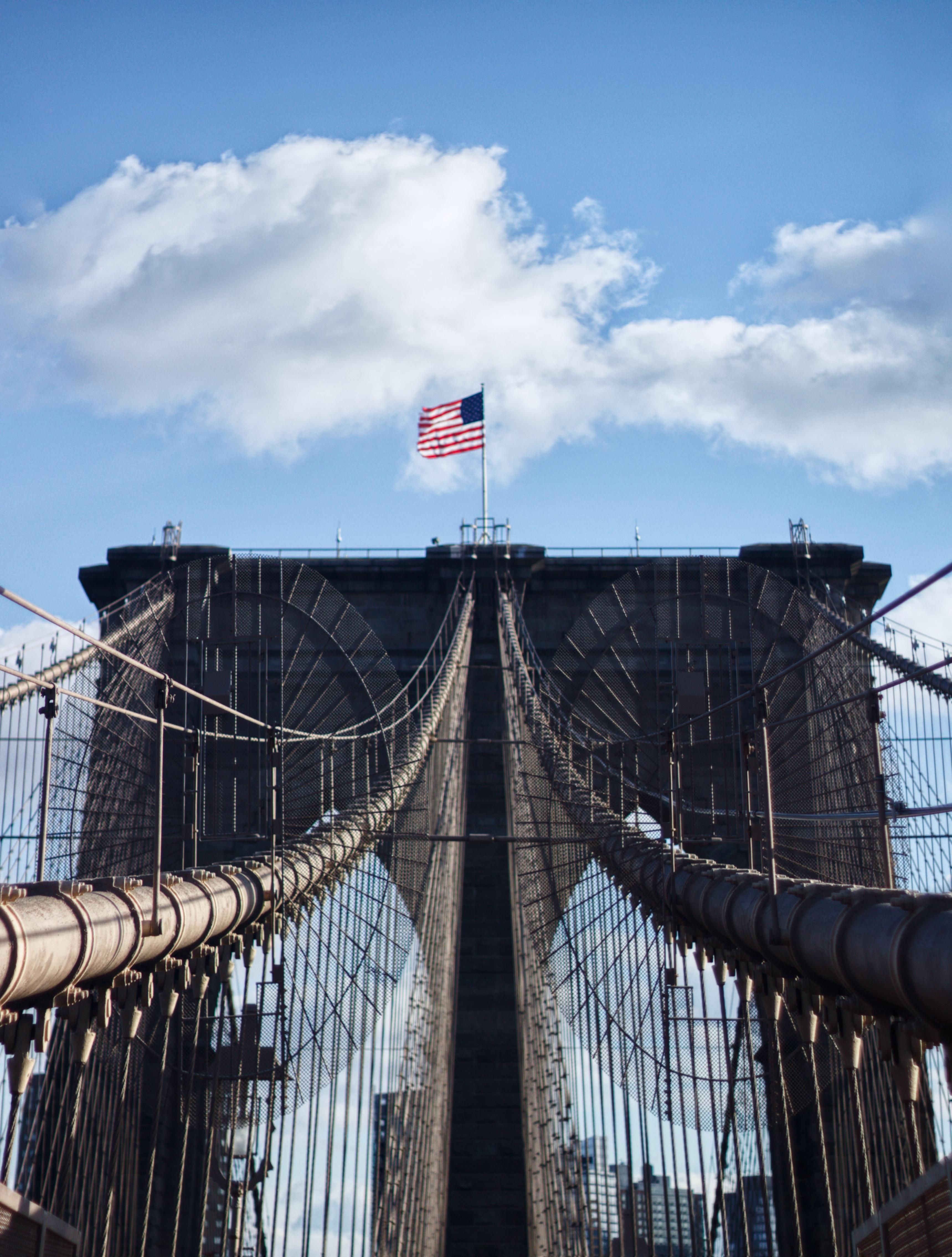 Wallpaper #66e34 Brooklyn Bridge in New York the Iconic Crossing Between Manhattan and