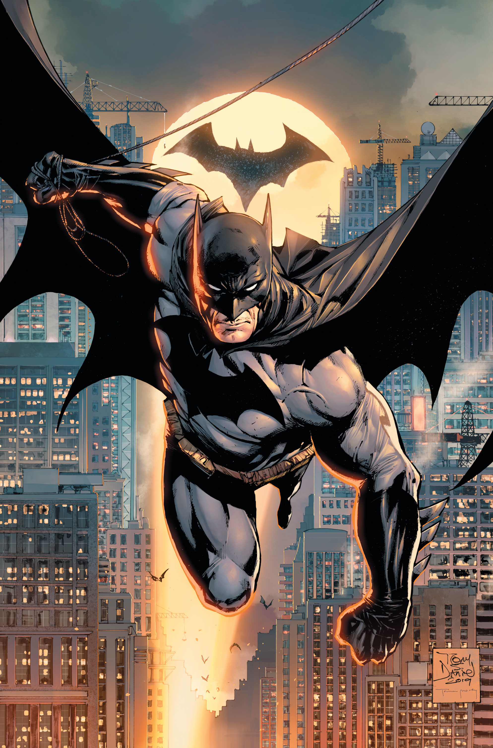 Wallpaper #CVjgM5MBzN9vxX34iDra0 Cover Batman 86 Textless Cover by Tony S Daniel Rdccomics