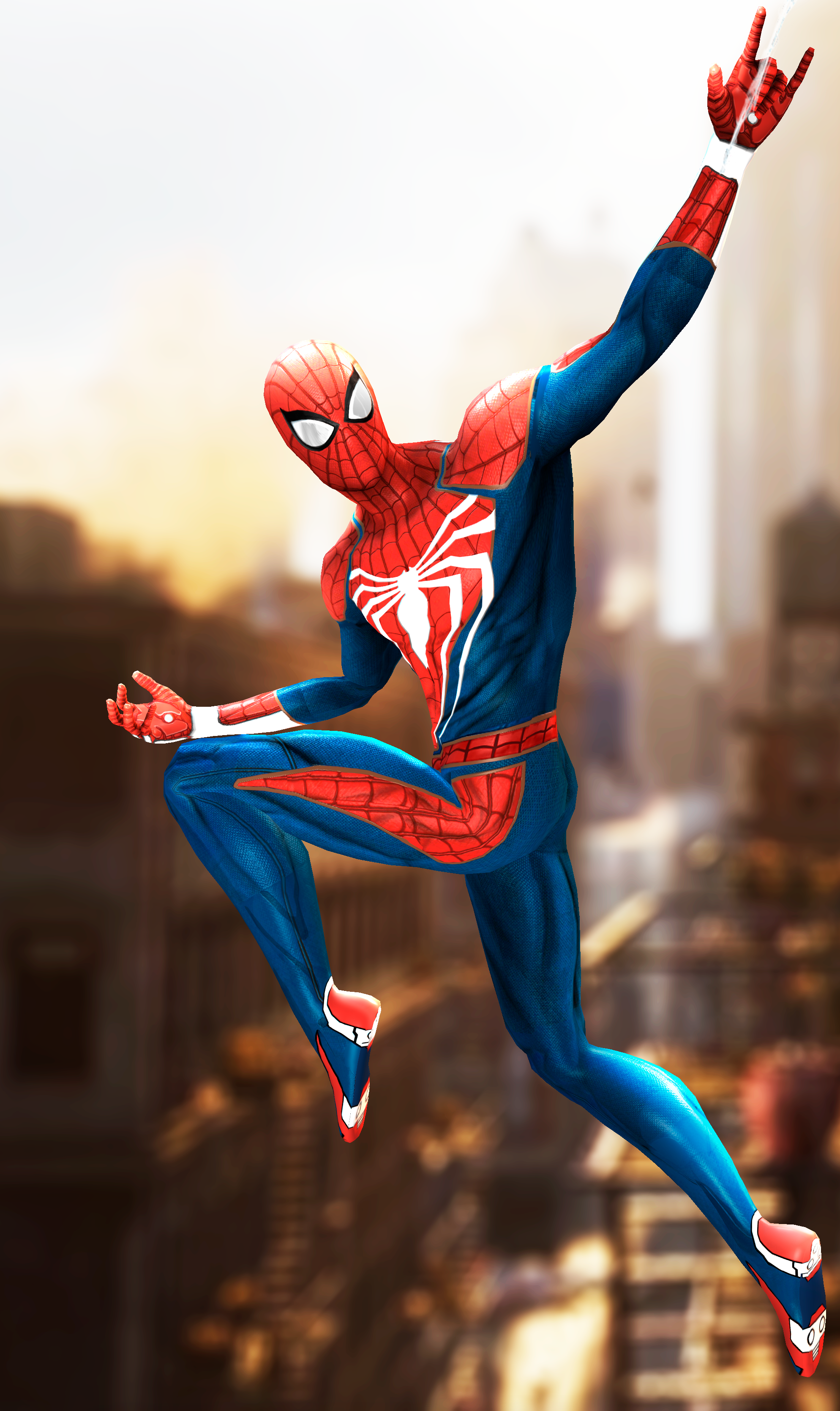Wallpaper #7UWbl44B7YBJg1BV3KDB43 Spider Man PS4 Fanart by Mikuo21 Rspiderman