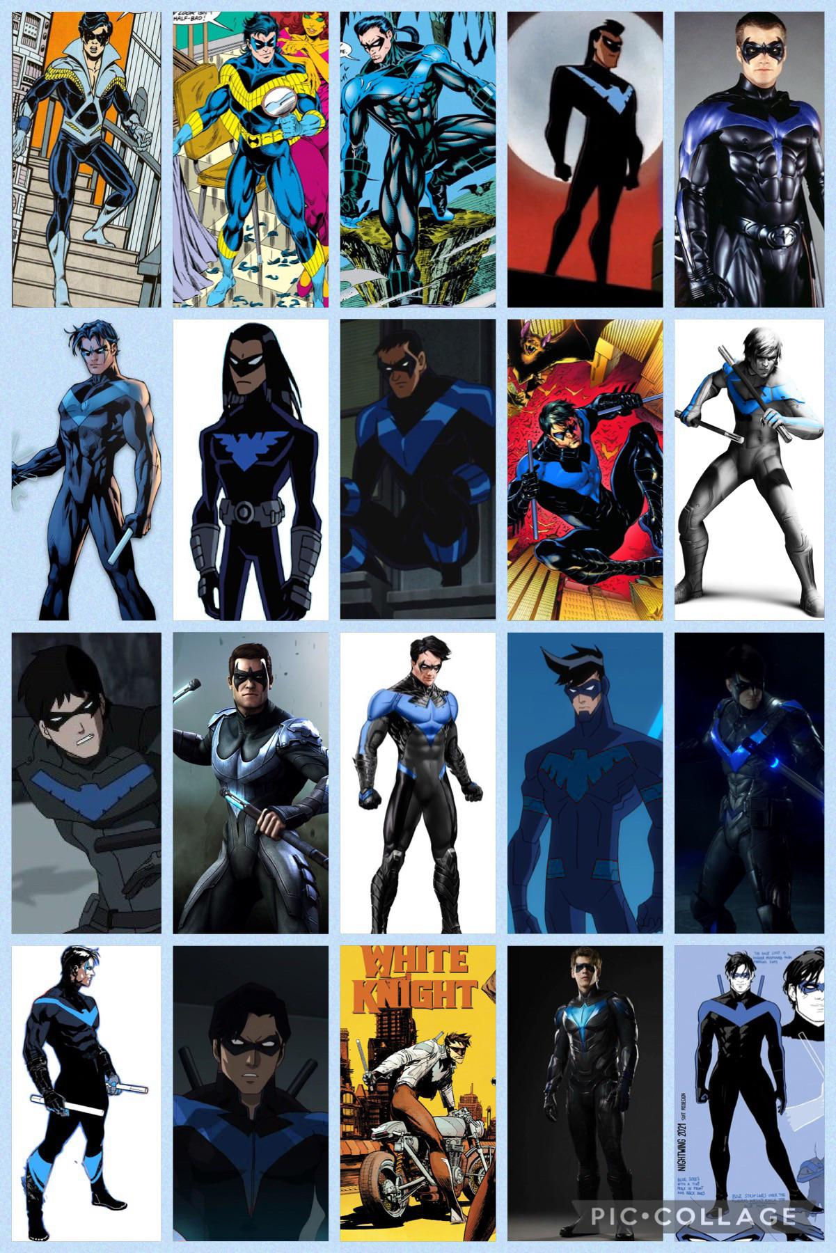 Wallpaper #smf47pIBSpphPi3-G19J70 Favorite Nightwing Costume Vote by Upvoting Comments Feel Free to