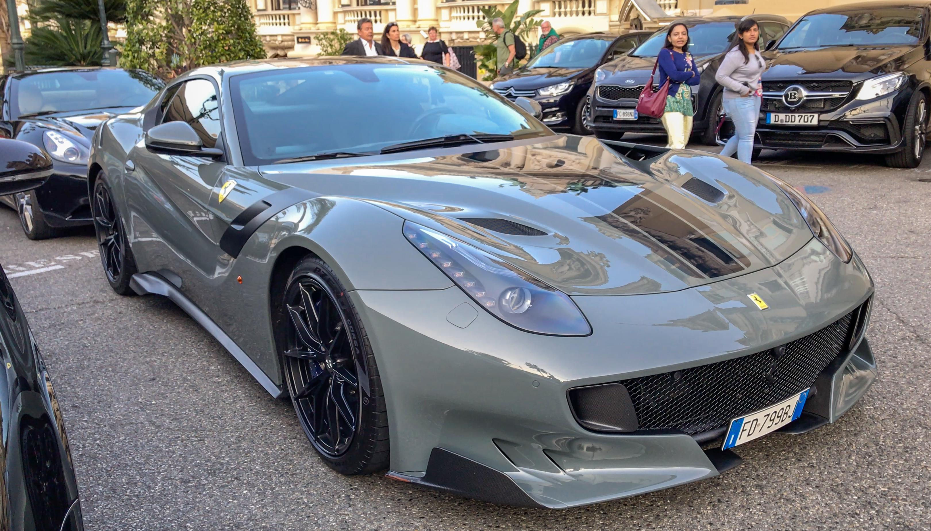 Wallpaper #IRmVI48BtGB6xQ78o4Qv11 Ferrari F12 Tdf in Monaco Love the Color Rcarporn