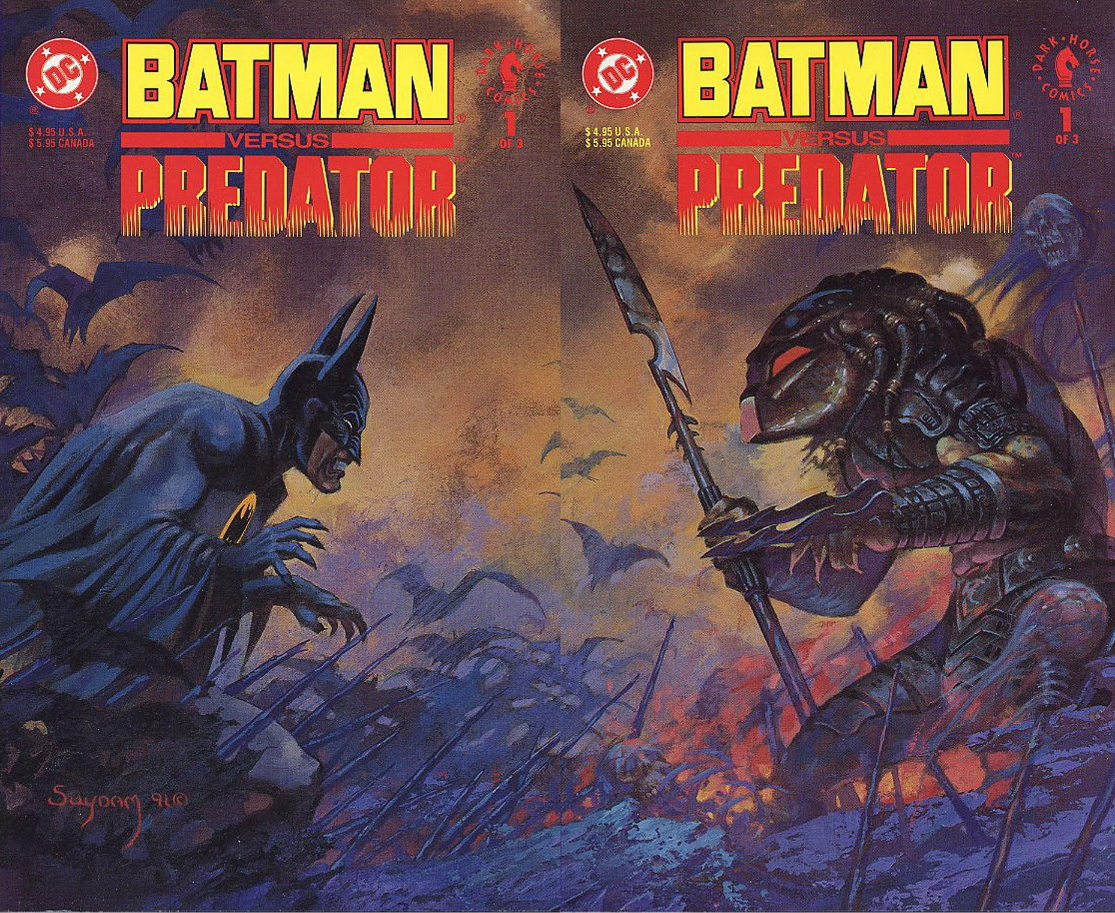 Wallpaper #oRmdLo8BtGB6xQ78s5Xo35 Arriba 81 Imagen Yautja vs Batman Abzlocalmx