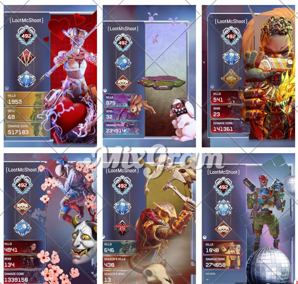 Wallpaper #VXPdho4BFI5NbQksAiCh28 Here Are My Favorite Legends and My Banners for Them Just Missing