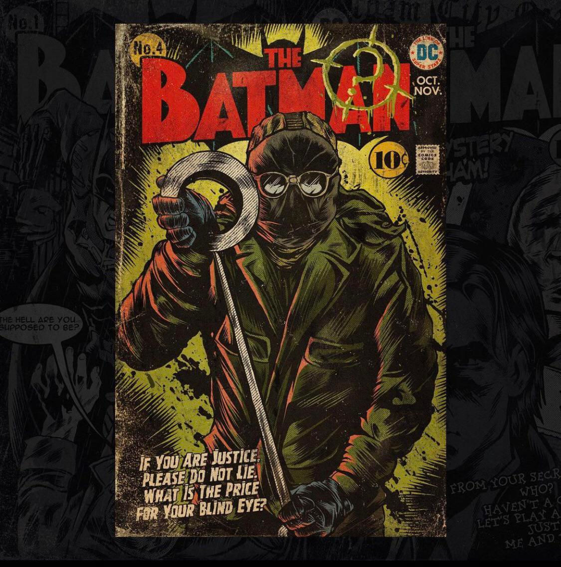 Wallpaper #Cf_SapMB3lSXT3zUreez262 Riddler Vintage Comic Cover by at Dvglzv on Ig Rthebatmanfilm