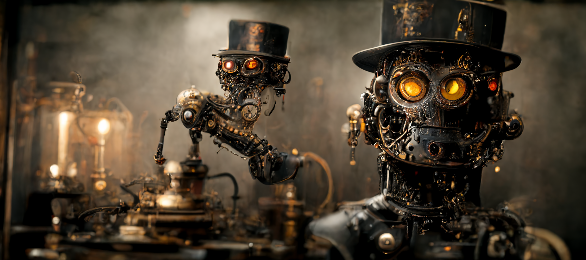 Wallpaper #ss4JJZMB71dOy6JZQBKv70 Created a Steampunk Robot Steampunk
