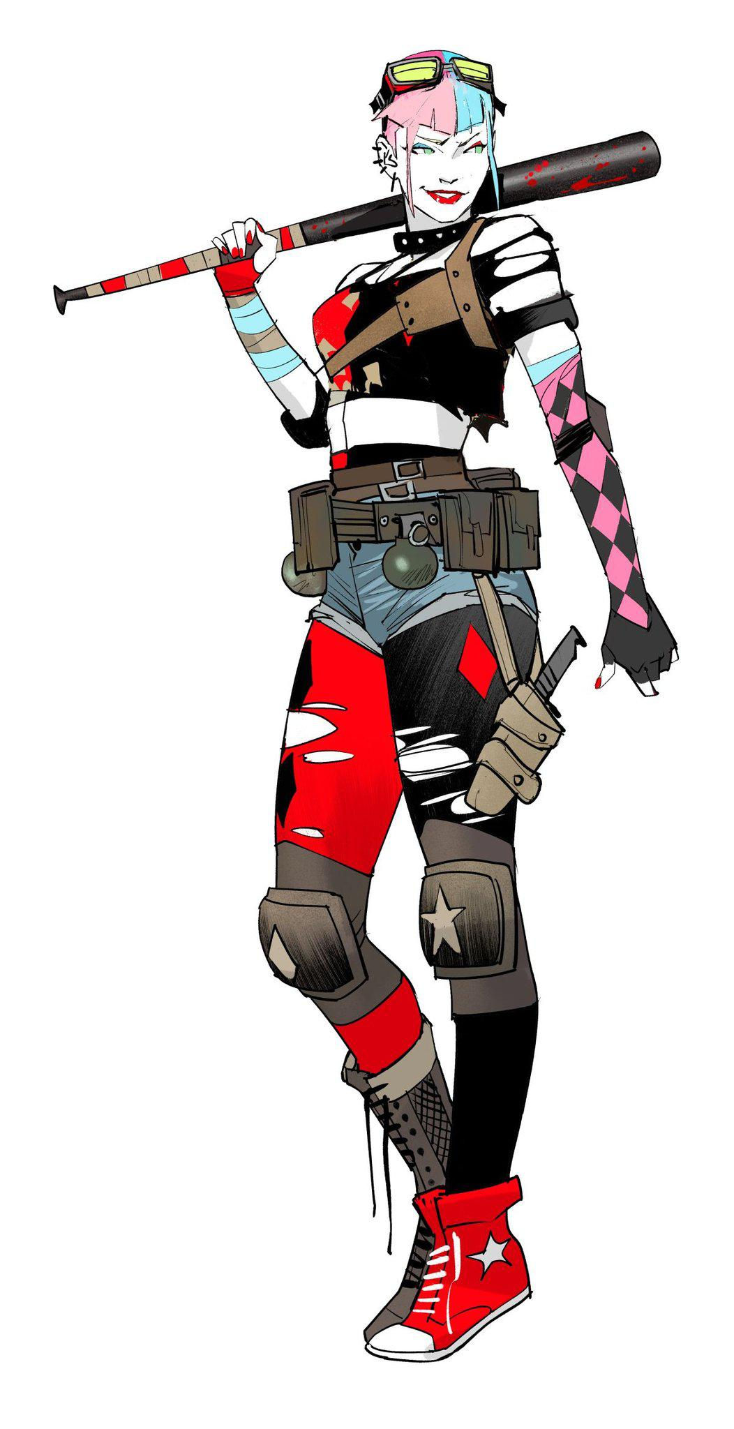 Wallpaper #YWcr-5IBSpphPi3-CZPD367 Future State Harley Quinn Art Design by Dan Mora Rcomicbooks