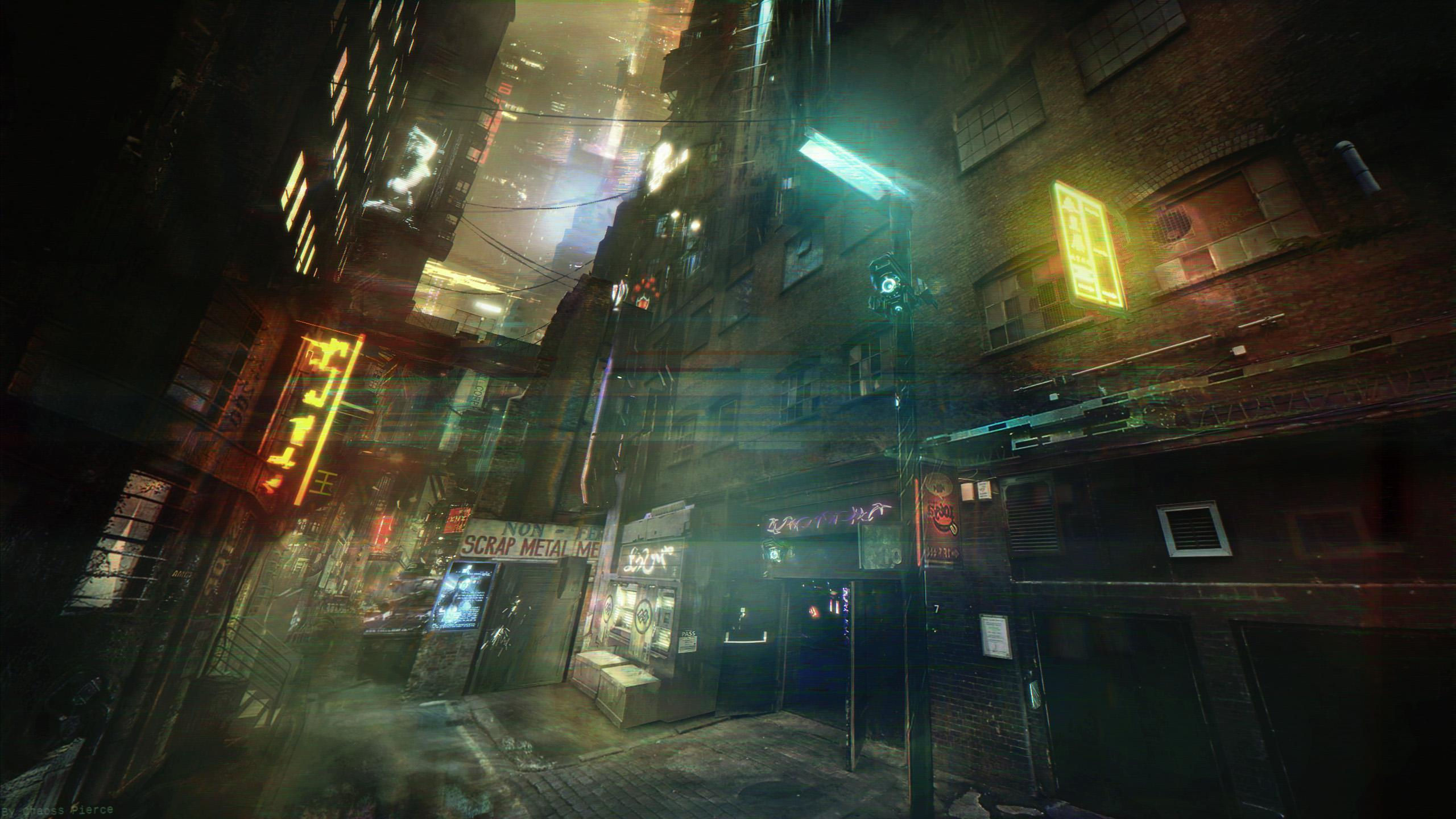 Wallpaper #yUWGkI4B7YBJg1BV65203 Torrens Street London Isles Sol 3 Year 2068 Rcyberpunk