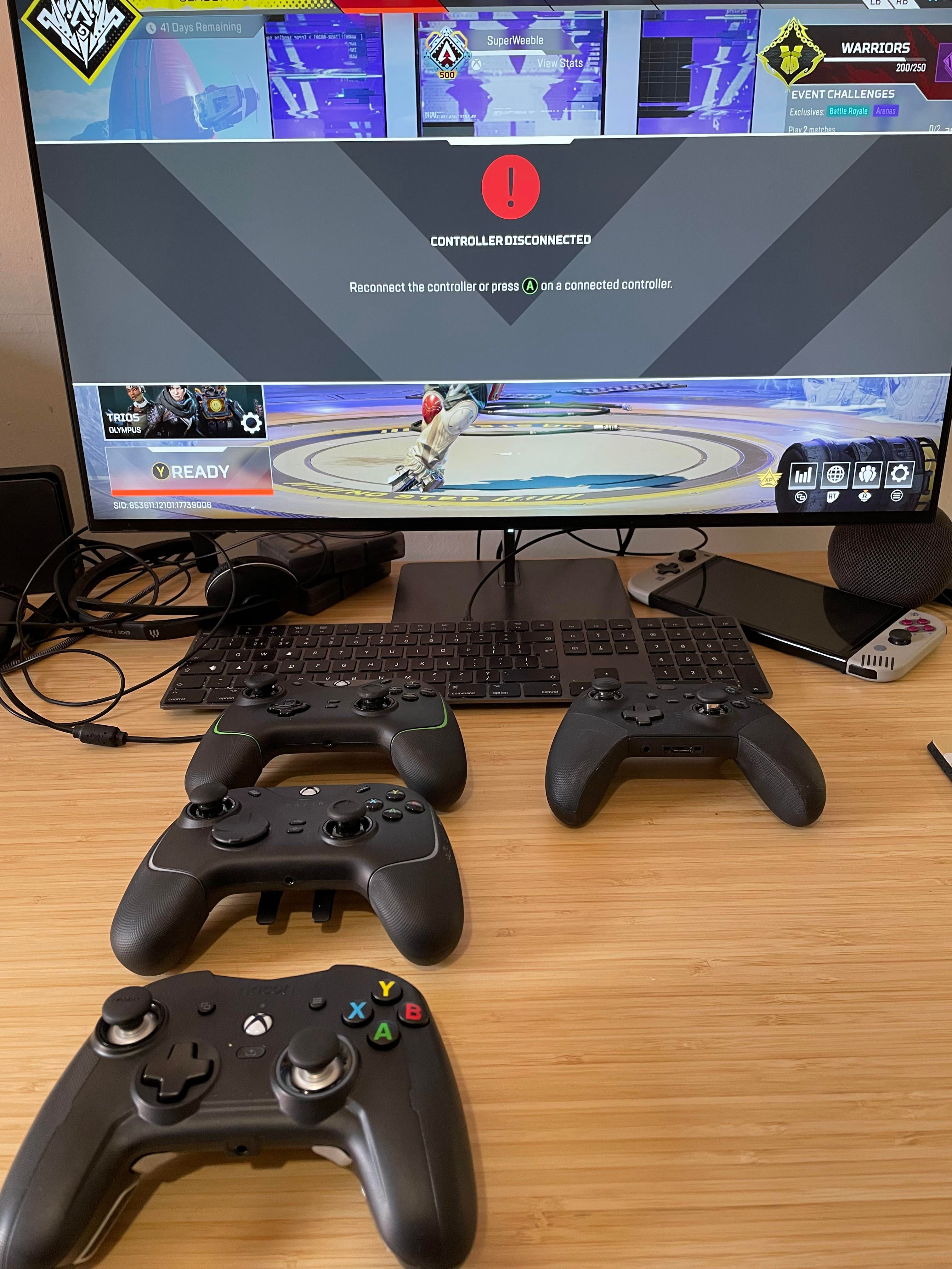 Wallpaper #iZ1QZJcBkAG5jTCHXbAz159 The Controllers on the Left No Longer Work with Apex Legends R
