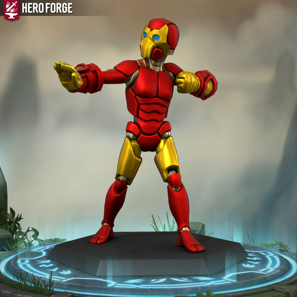 Wallpaper #wnMog44BFI5NbQks5hlV4 I Made Iron Man in Hero Forge Rmarvel
