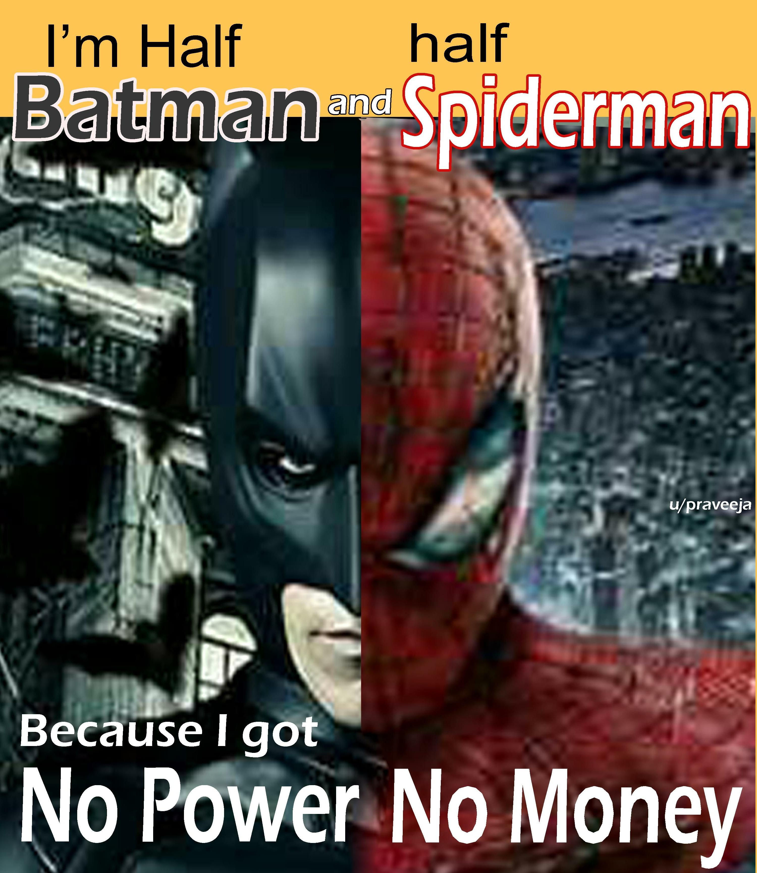 Wallpaper #ljEHNpMB5zzyi_yYPlj685 Spiderman Batman Meme