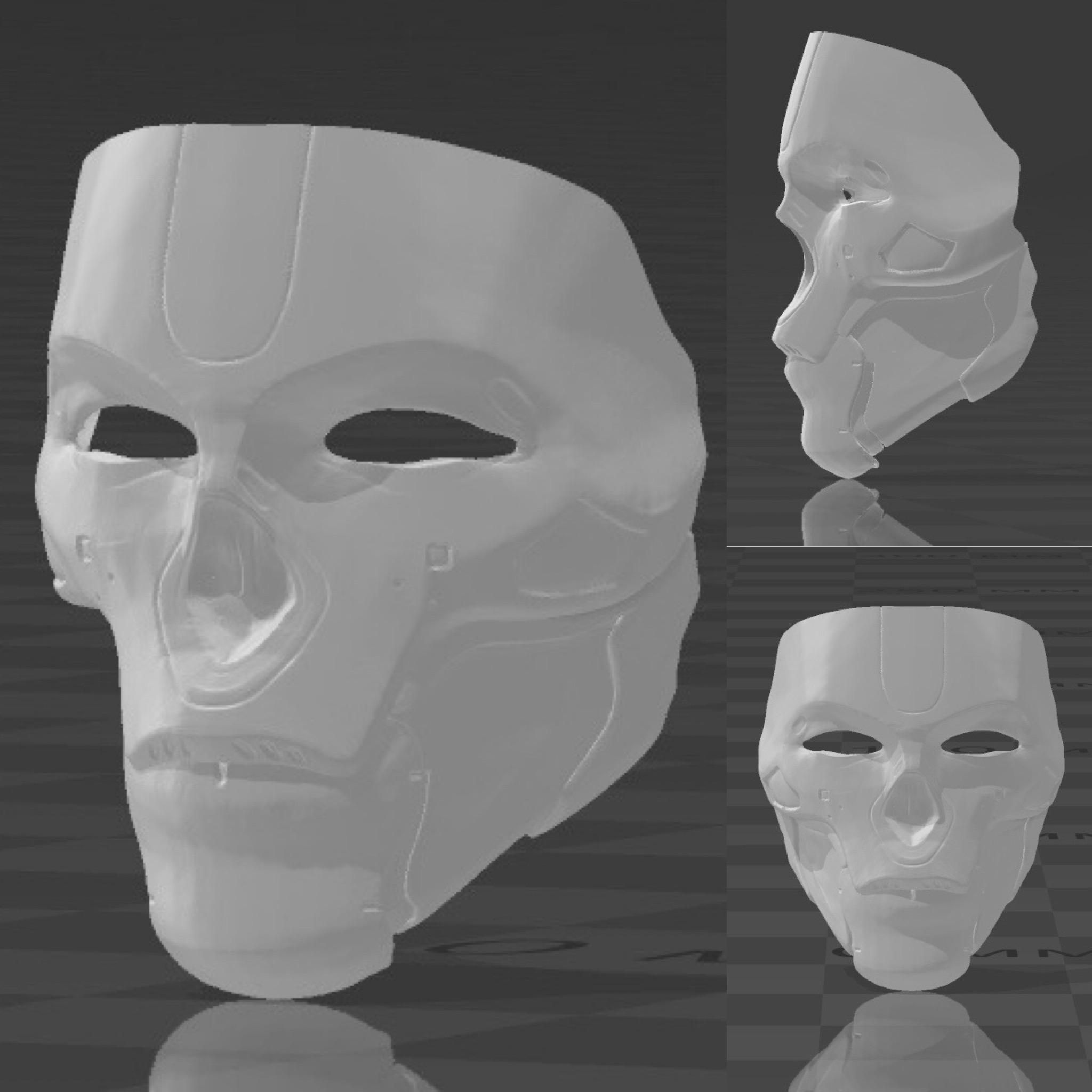 Wallpaper #RH1I9I4Bnwiau_P6ig_M26 Revenant Mask 3D Model for Cosplay Made by Myself Rapexlegends