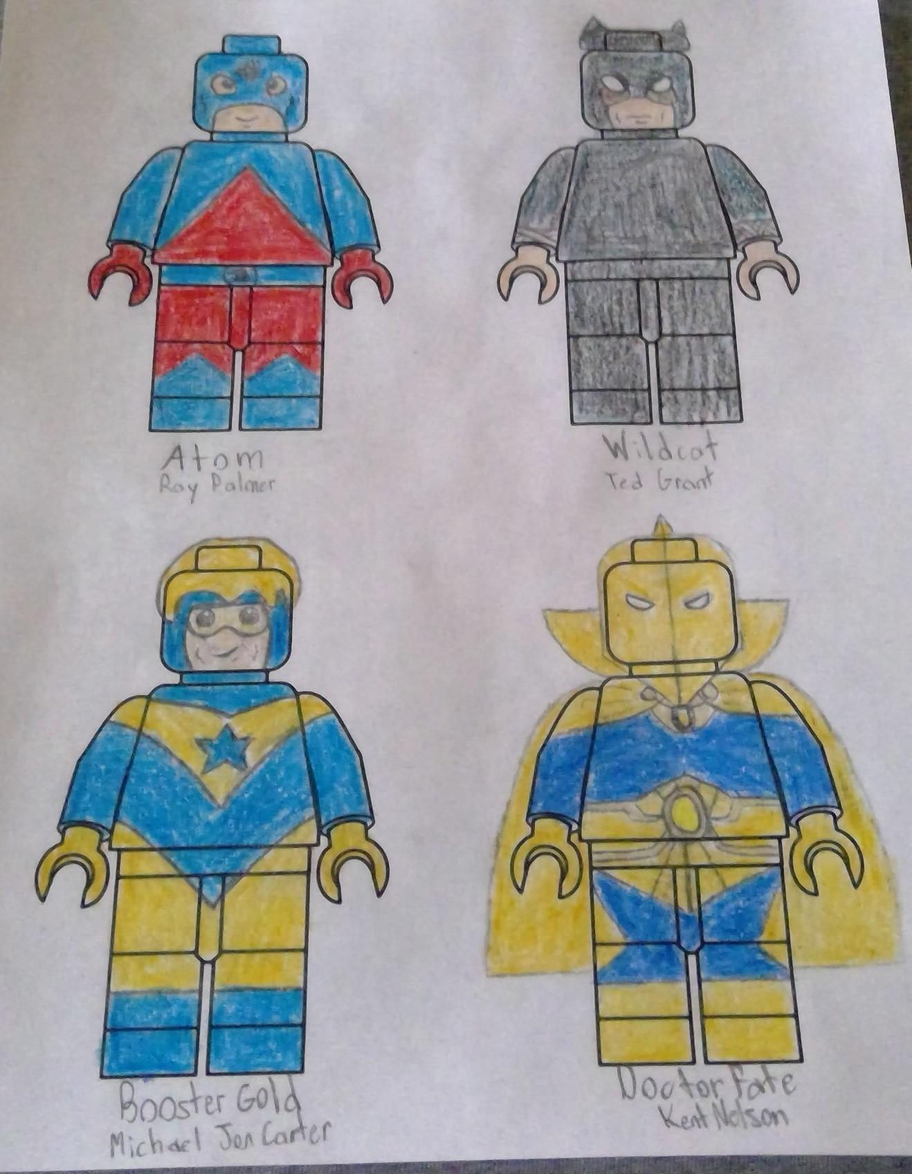 Wallpaper #HJ__V5MBcUVgGJNo87AR125 Some Lego DC Minifigure Designs I Came Up with Rlego