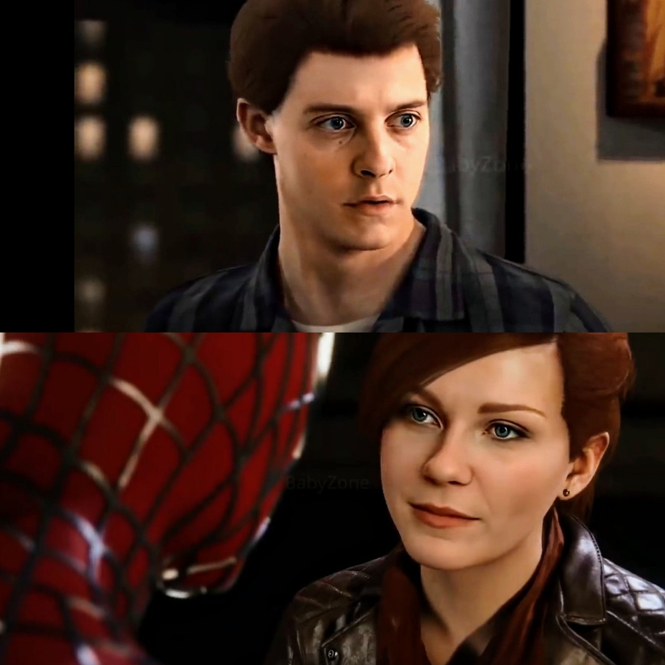 Wallpaper #1DG4NZMB5zzyi_yYi1fb31 First Look at Peter and Mj in Spider Man Remastered on Ps6 Credits to