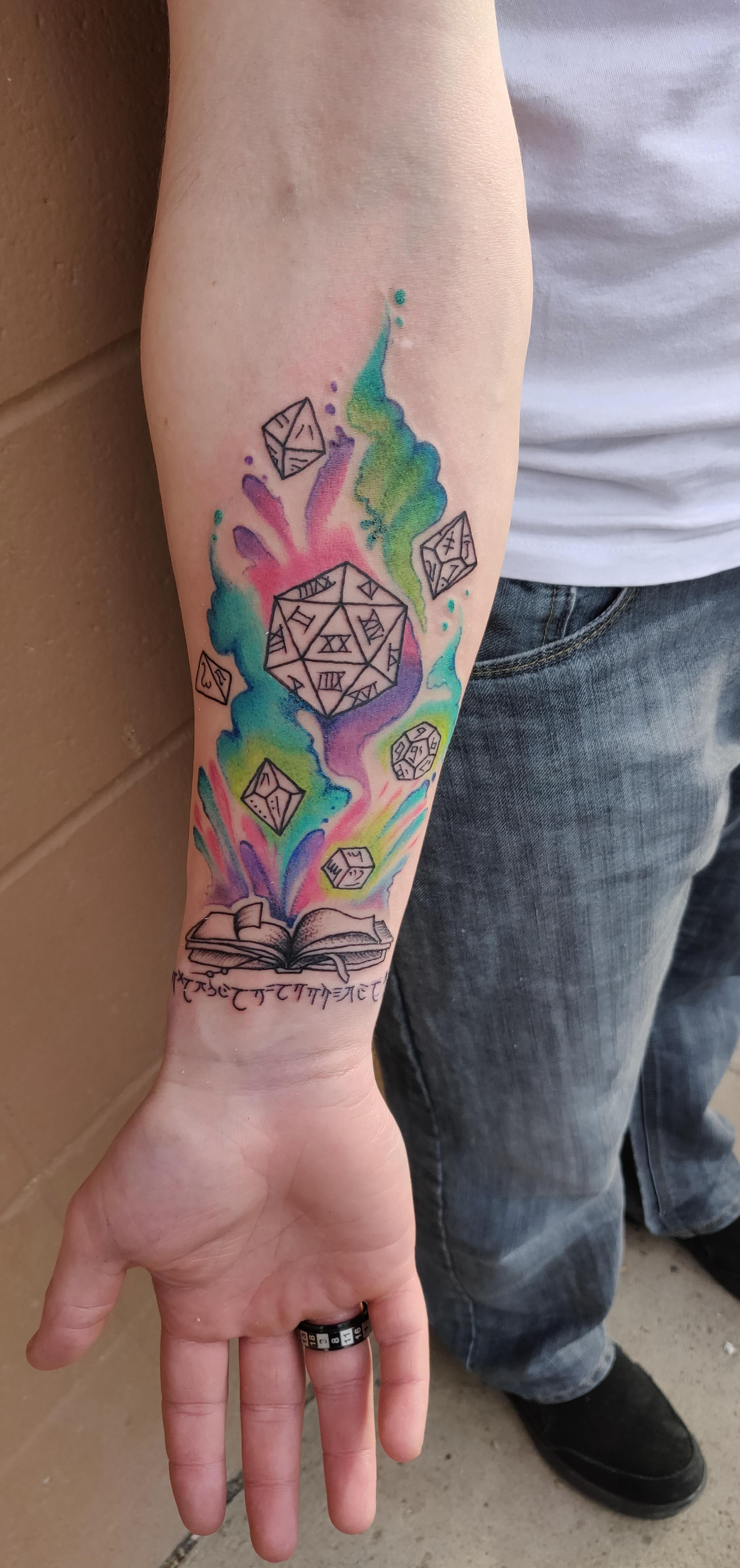 Wallpaper #dGfrEZMBSpphPi3-k_mu331 Dungeons and Dragons by Amanda at Atticus Tattoo Calgary Ab Rtattoos