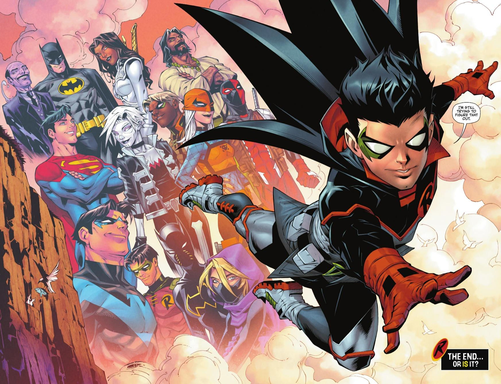 Wallpaper #t8YJM5MBVgN6TXj61XeE379 Comic Excerpt I Loved This Run Robin 17 Rdccomics