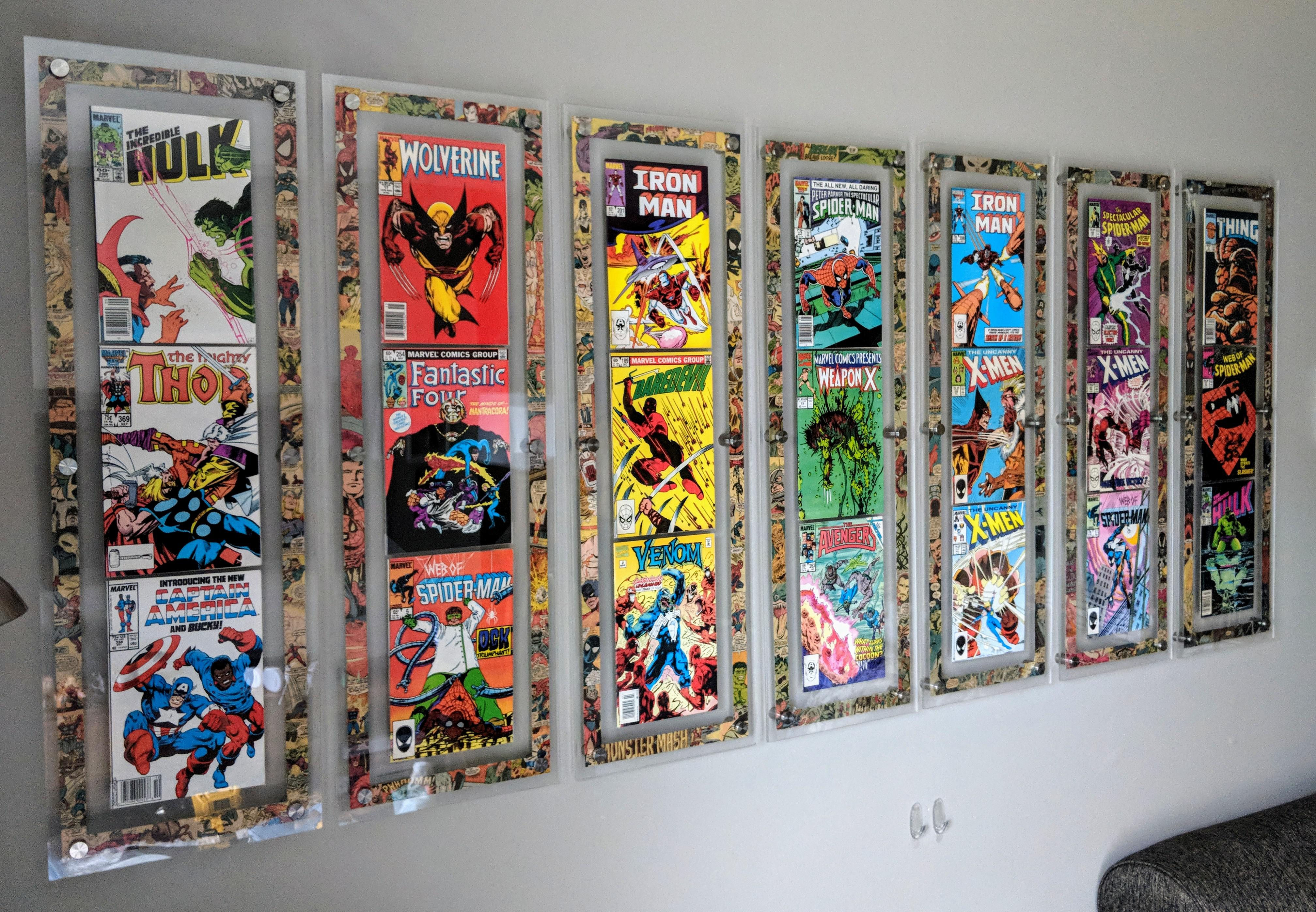 Wallpaper #xRlhOo8BtGB6xQ78bqyO0 I Finally Finished My Custom Comic Book Frames Rcomicbookcollecting