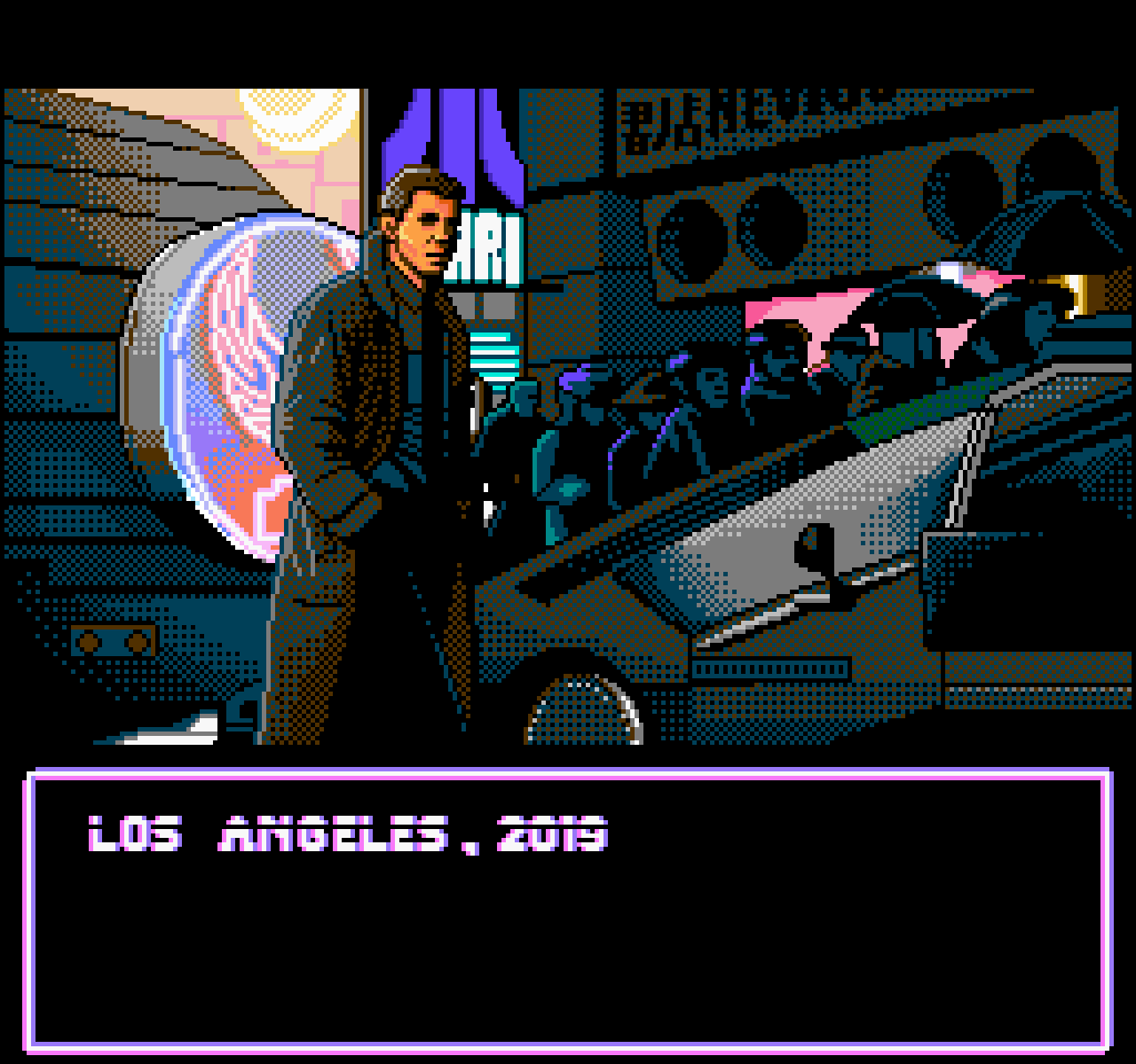 Wallpaper #ohnNII8BtGB6xQ78BX6545 Another Blade Runner Scene 256x240 Canvas Bladerunner