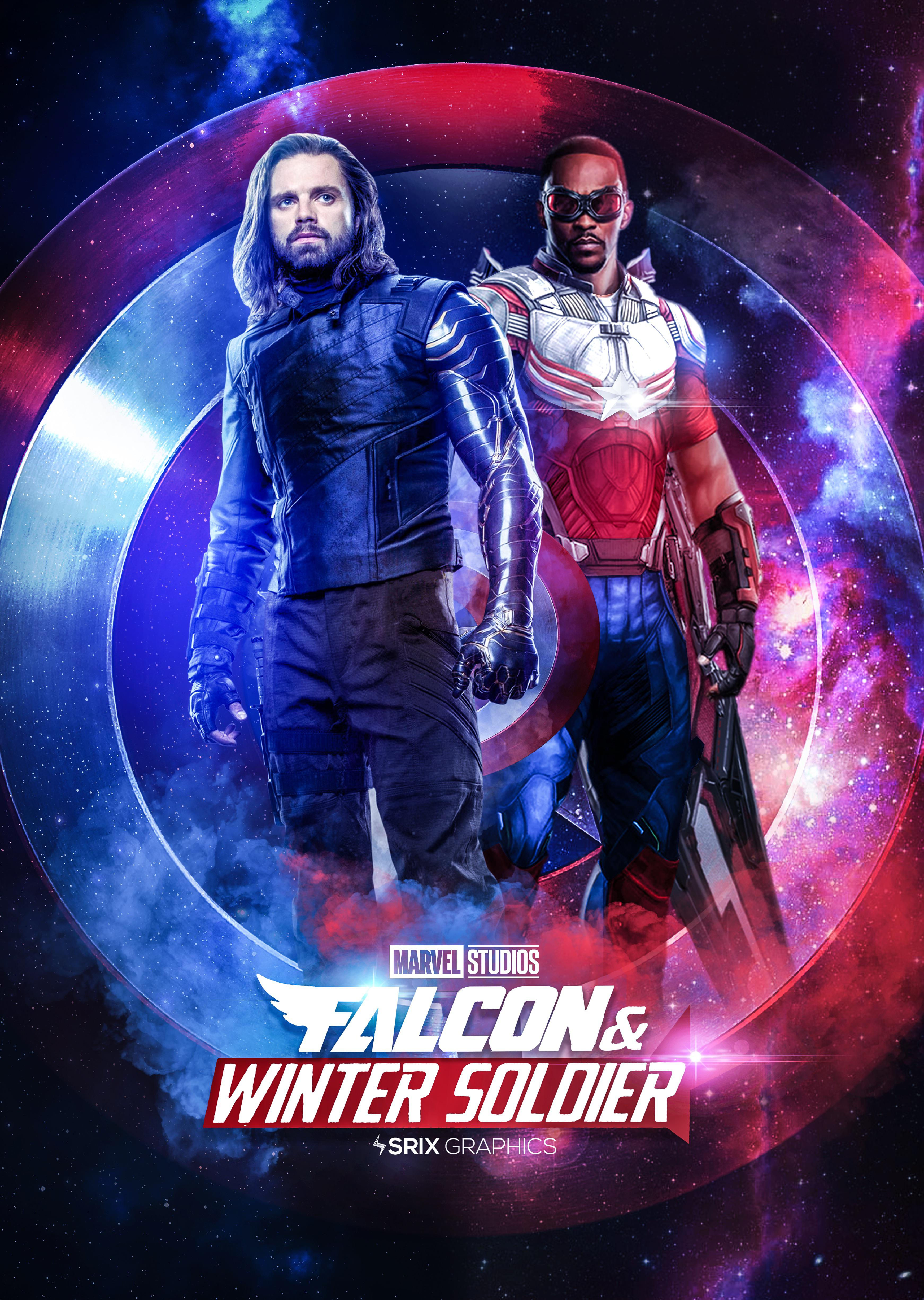 Wallpaper #VDHlNZMB5zzyi_yYsFiQ7 Fan Made Falcon and the Winter Soldier Poster Rmarvelstudios