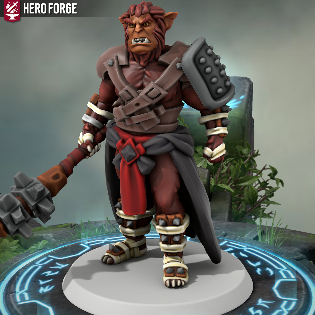 Wallpaper #cZ00Z5cBkAG5jTCHg7NZ83 I Tried to Create a Bugbear Hero Forge Should Add This Race R
