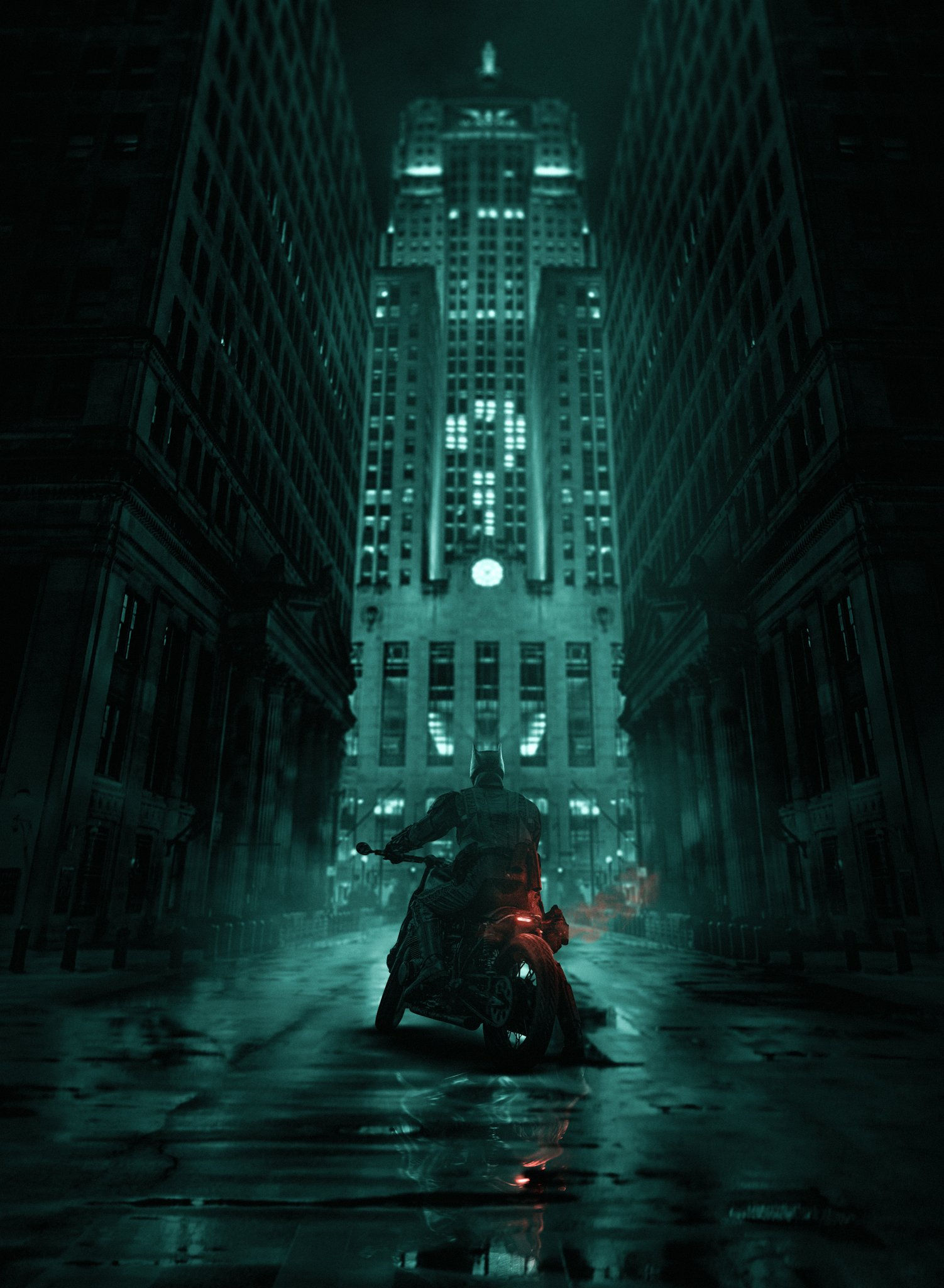 Wallpaper #IAD1644BSdW8dNouUxMH40 The Batman by Bosslogic Joshua Mellin Rbatman