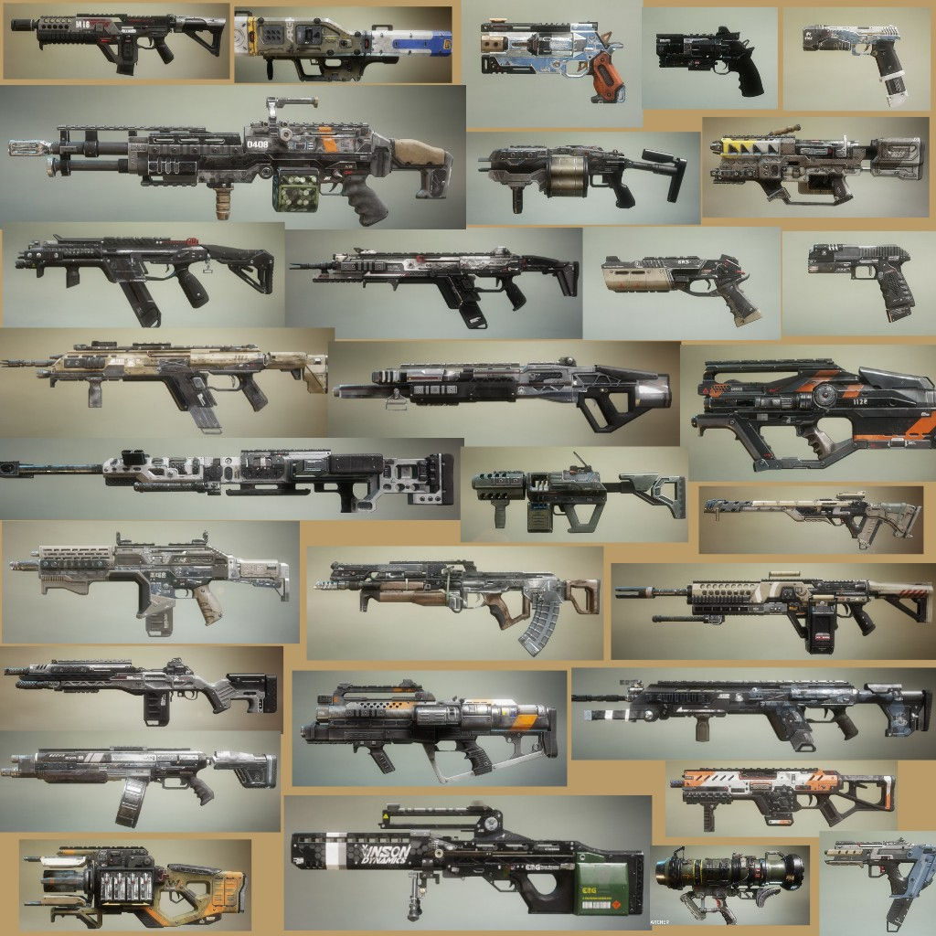 Wallpaper #3akLipcBxbDgA0RliPAb73 The Guns Have Been Assembled Which of These Do You Want to See in Apex