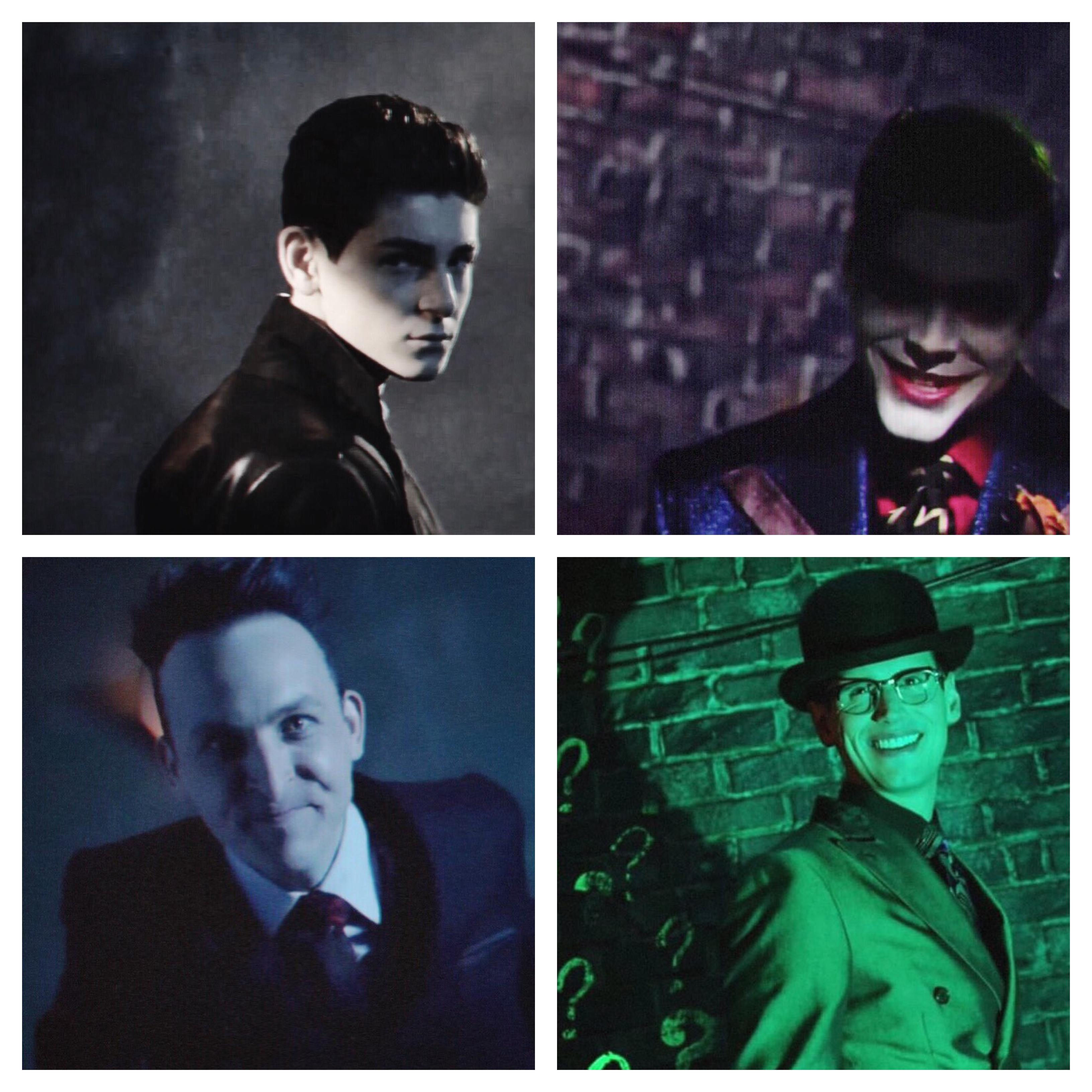 Wallpaper #_BnELo8BtGB6xQ78SpW-20 The Batman the Joker the Penguin and the Riddler Rgotham