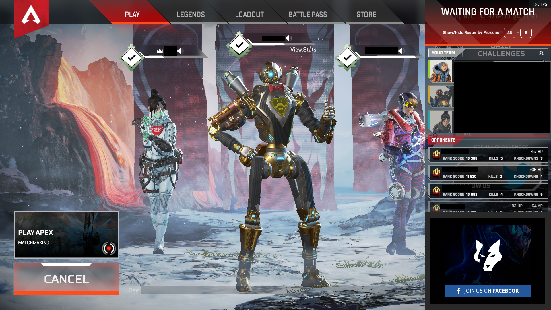 Wallpaper #EvSiOZMBKFX8bn3rWHco344 Apex Legends Tracker on Overwolf Shows You How Sweaty Lobbies Have