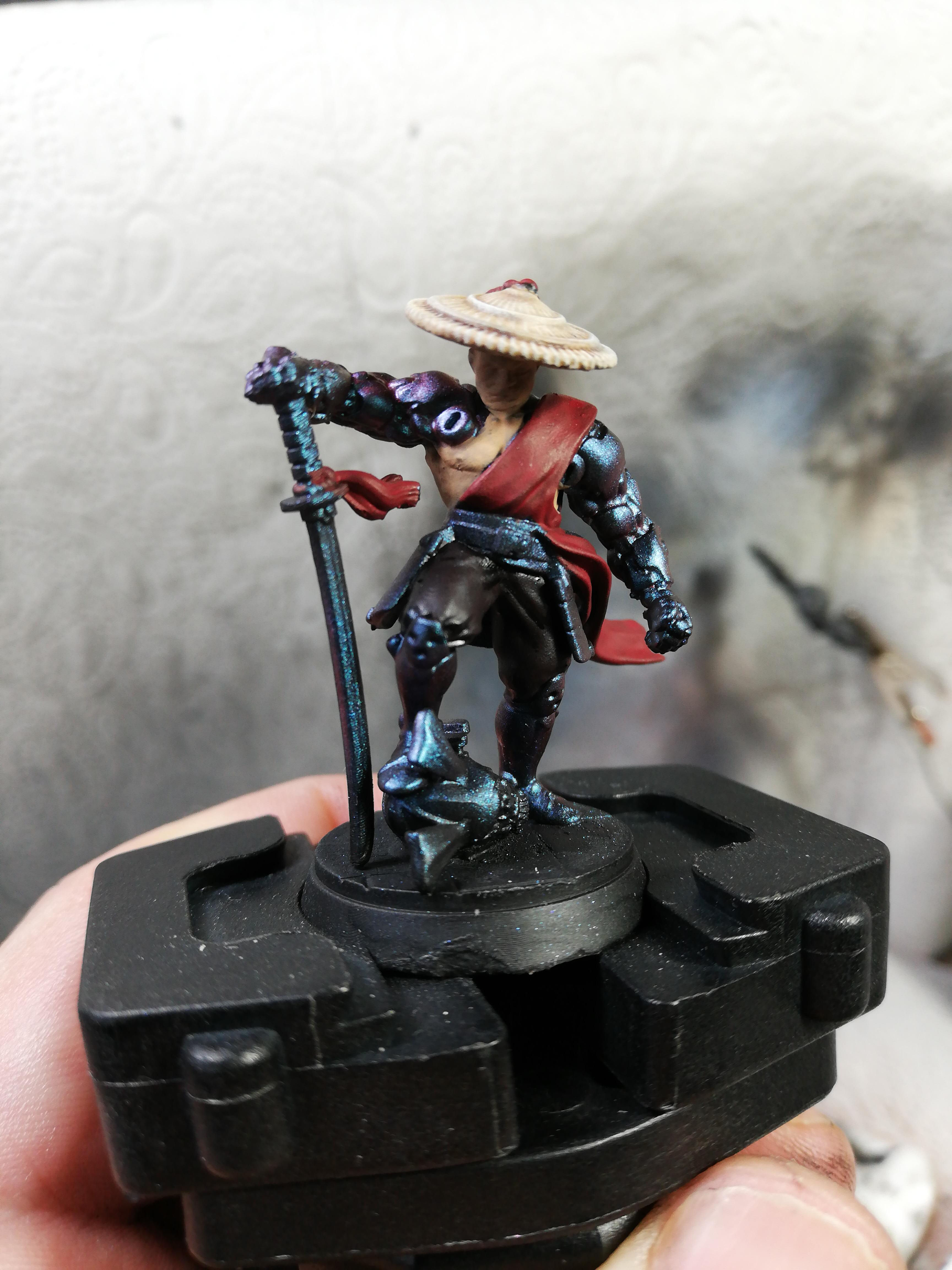 Wallpaper #b33c8I4Bnwiau_P6vQeX25 Cyberpunk Samurai by Titanforge Miniatures Wip Rprintedminis