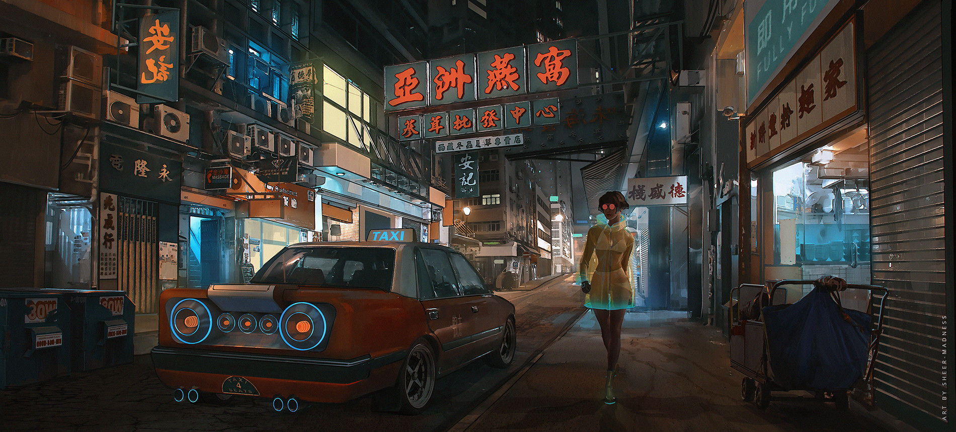 Wallpaper #63Taxo4B_8f4nGFarHH233 Cyber Hong Kong Rcyberpunk