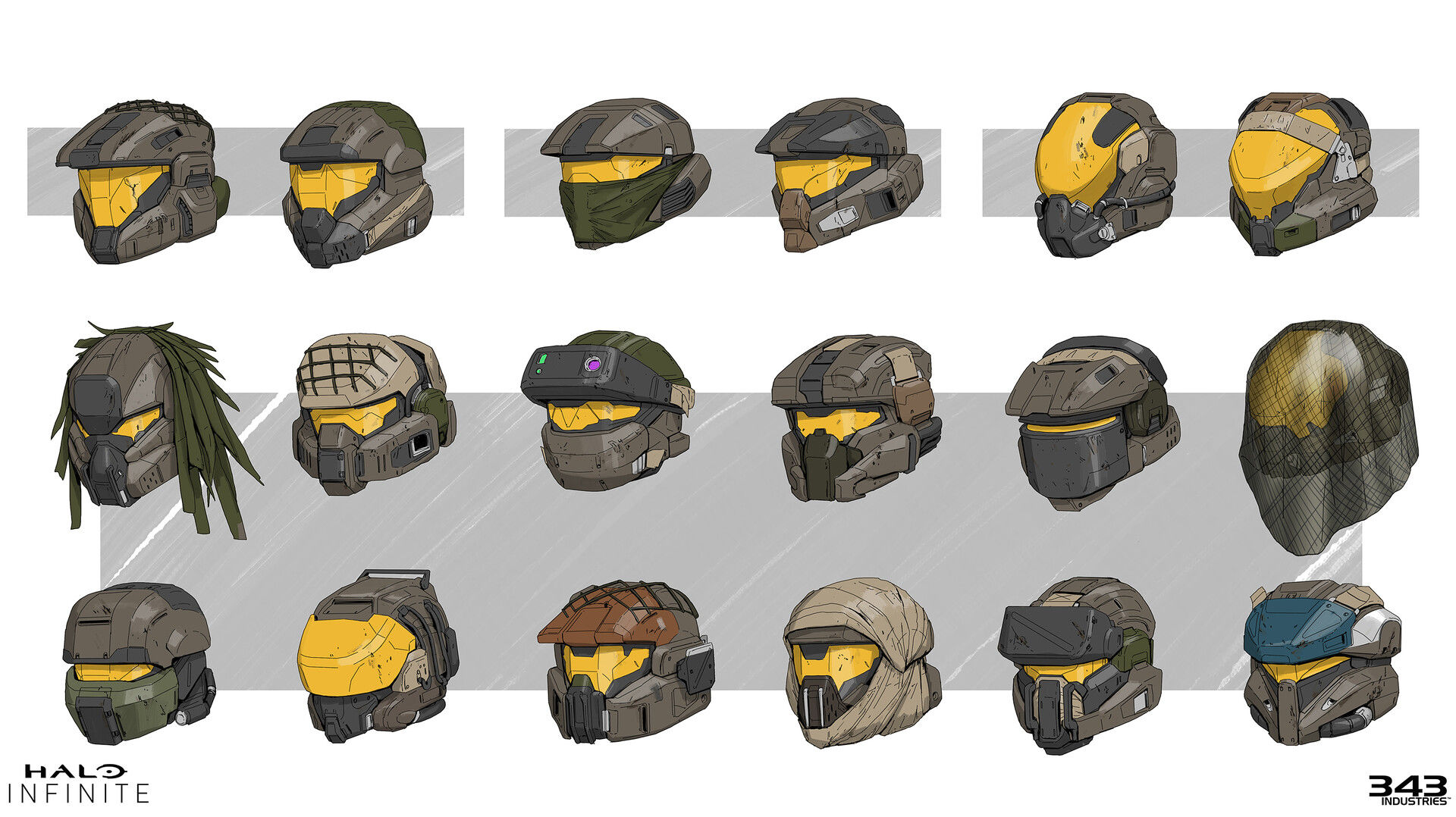 Wallpaper #fz9aPJMBLiIJ4c9OJZHX217 Helmet Concept Art for the Rakshasa Core Rhalo