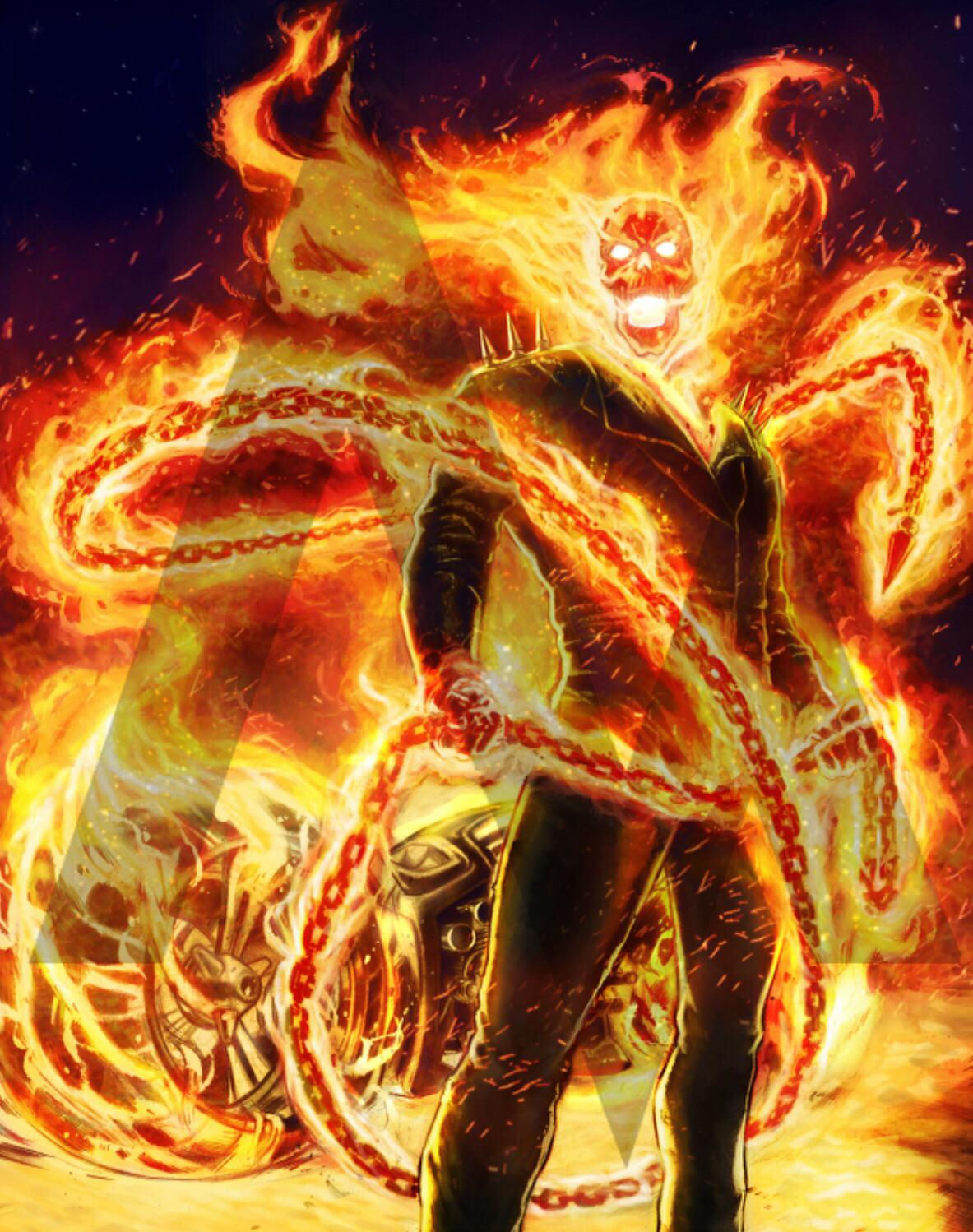 Wallpaper #4_QTOpMBKFX8bn3r23cf73 Ghost Rider Fan Art Rmarvelstudios