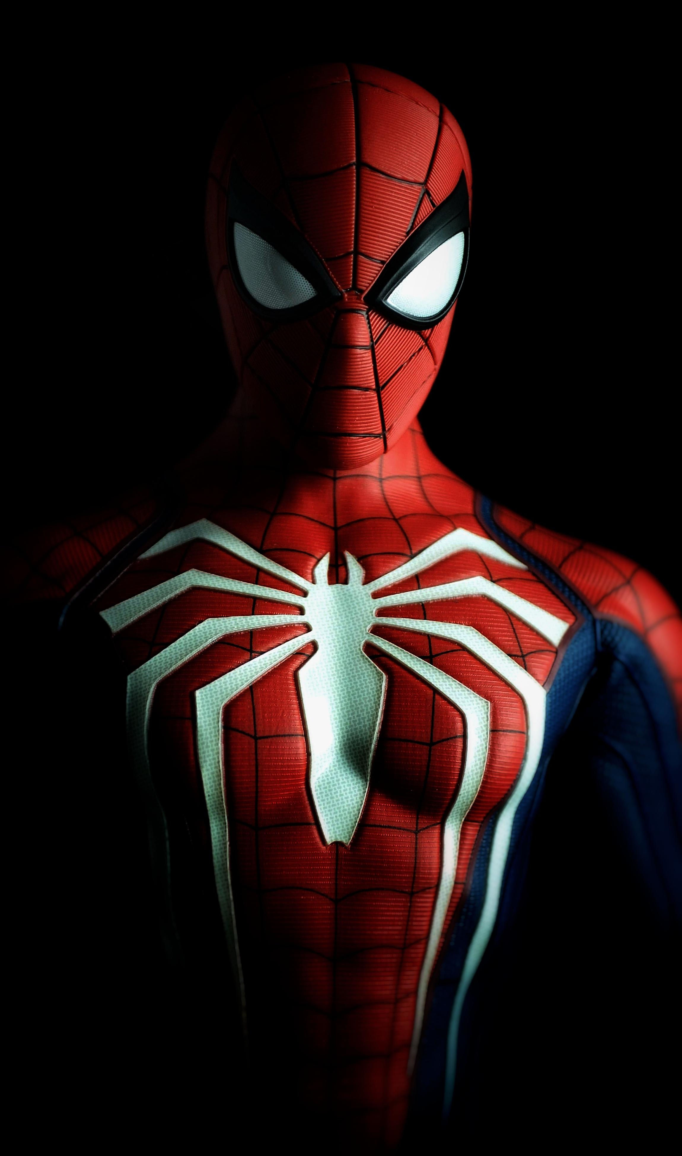 Wallpaper #shmAIo8BtGB6xQ78tYKT40 Advanced Suit Spider Man 2300x3896