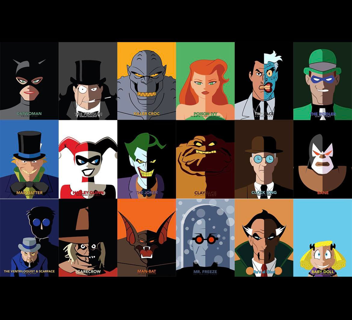 Wallpaper #i2j3E5MBSpphPi3-ugKi287 Strictly from Batman the Animated Series 1992 Who Was Your Favorite