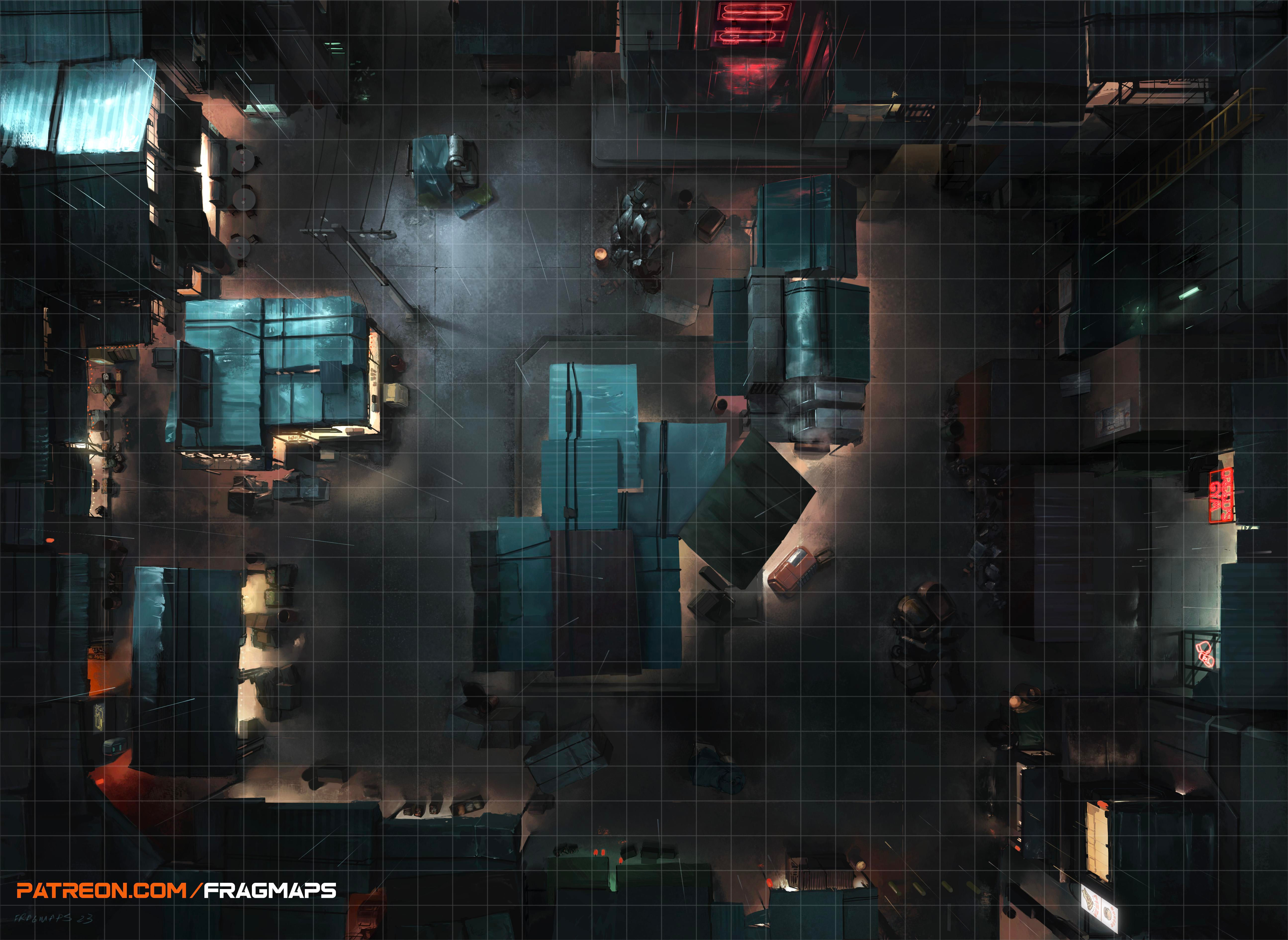 Wallpaper #95lDP5MBUcASHT6nWssT21 Ghetto Markets Battle Map Rstarfinder Rpg