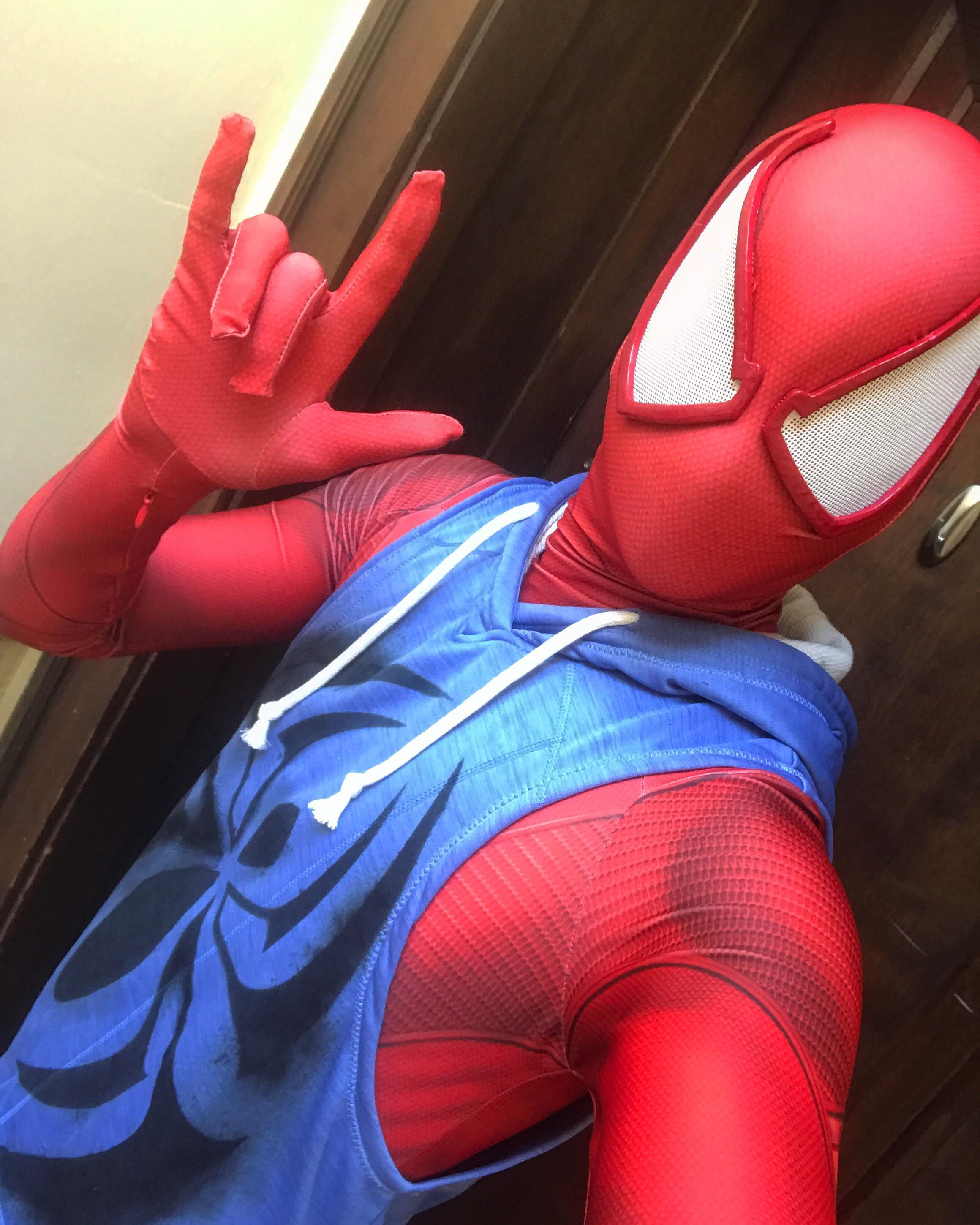 Wallpaper #rRl-Io8BtGB6xQ78mYIQ34 Cosplaying as the PS4 Version of Scarlet Spider Next Month and My Suit