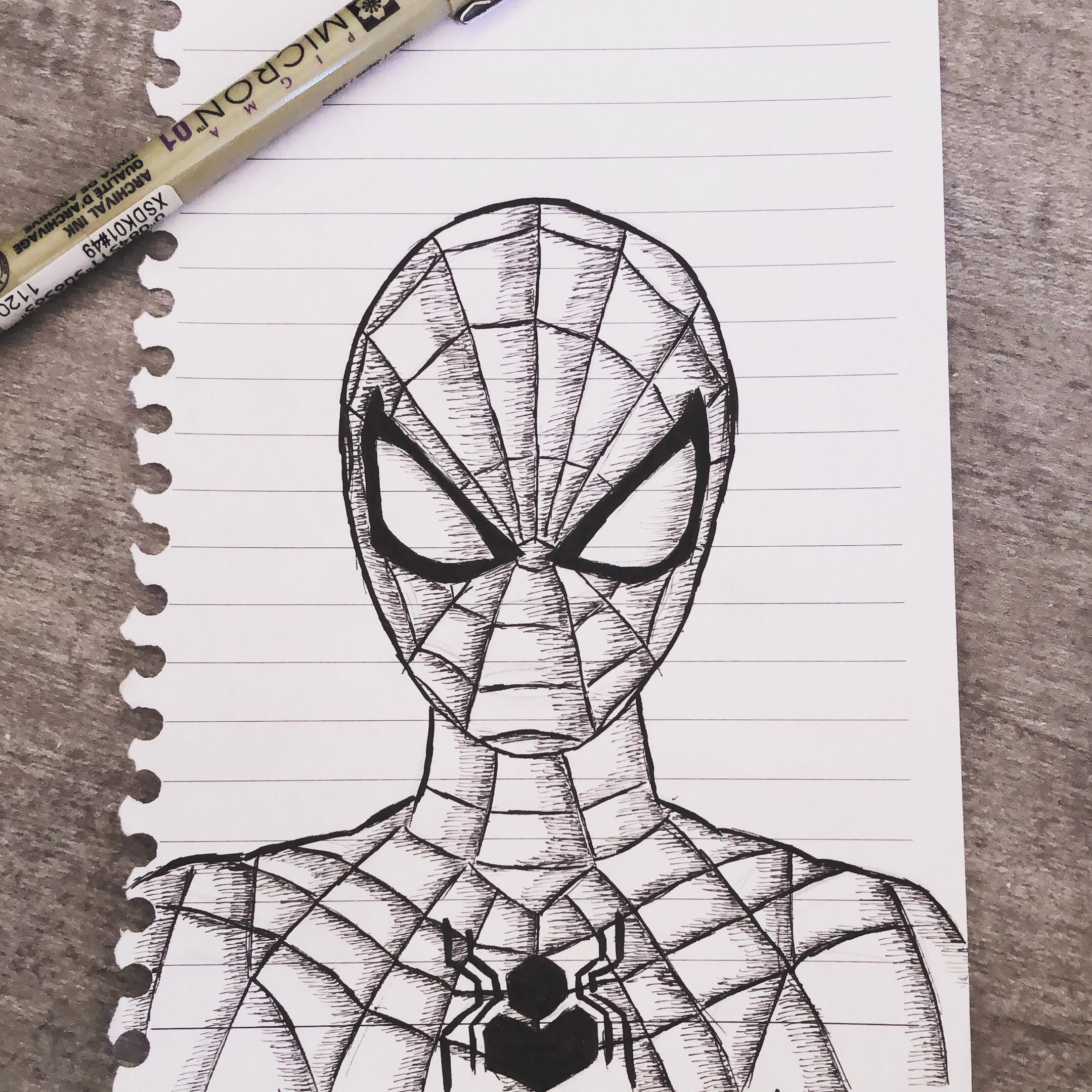 Wallpaper #-aUIOJMBVBiSkHCayIzn102 Top 139 Spiderman Spider Drawing Latest Seveneduvn