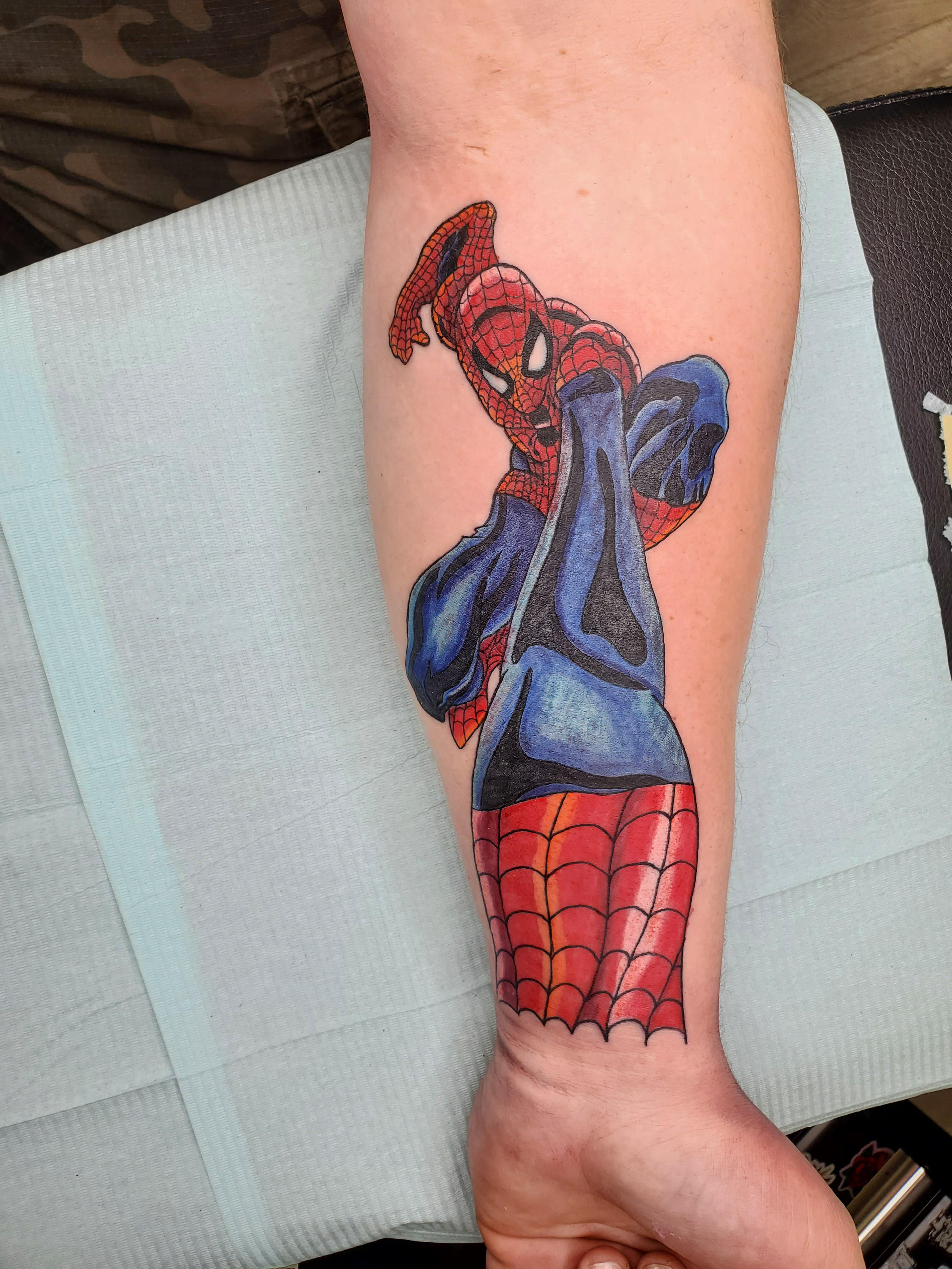 Wallpaper #3FjONJMBzN9vxX34Wj0C349 Spider Man Sleeve Tattoo Exploring 10 Videos and 70 Images