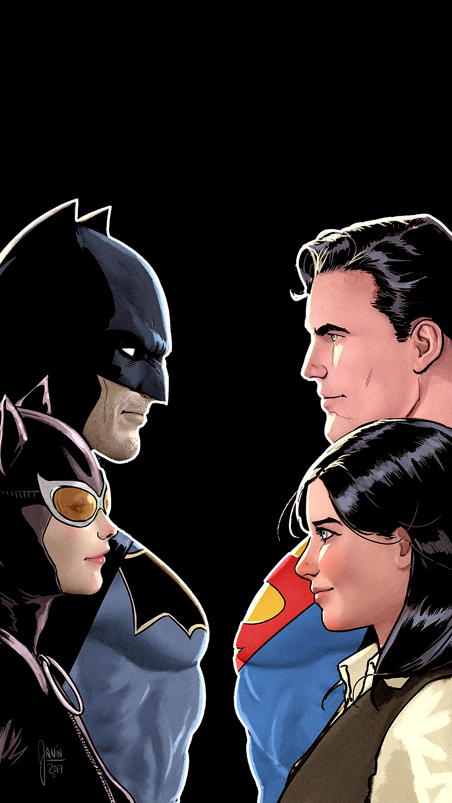 Wallpaper #s2dM9ZIBSpphPi3-Q36y92 Double Date Phone Wallpaper from Batman 37 1440x2560 Rcomicwalls