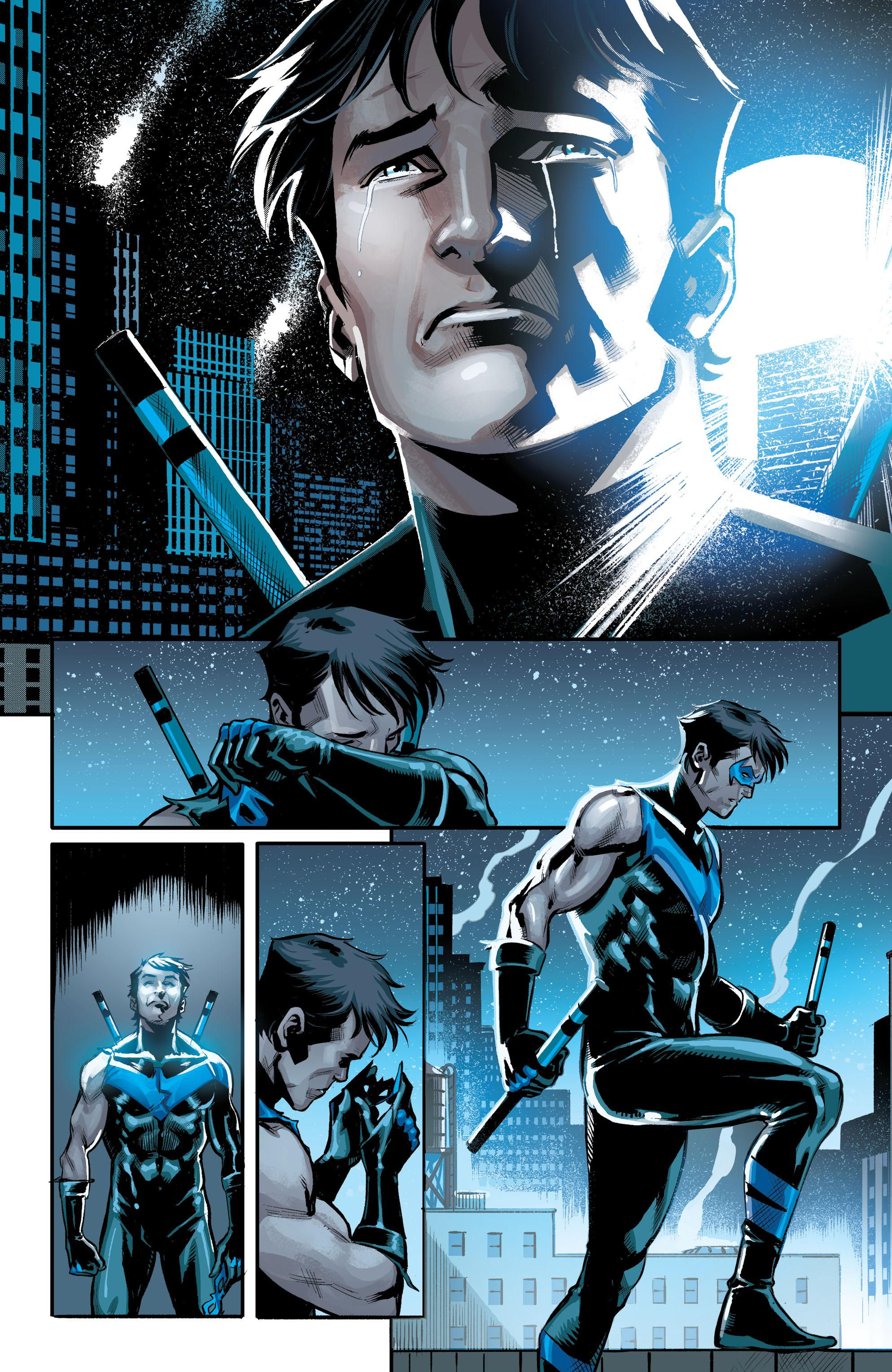 Wallpaper #smeq_5IBSpphPi3-zaNu38 Comic Excerpt Sad Dick Nightwing 76 Rdccomics