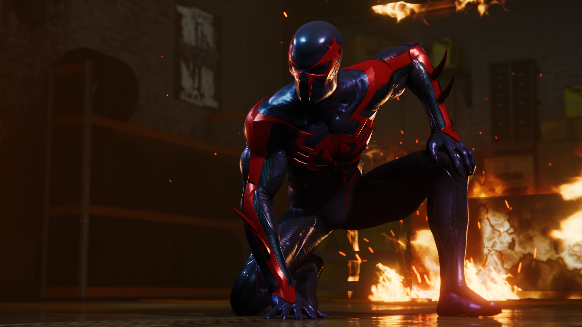 Wallpaper #egCn244BSdW8dNourwqv8 The 2099 Suit in Marvels Spider Man Looks Stunning Rgaming